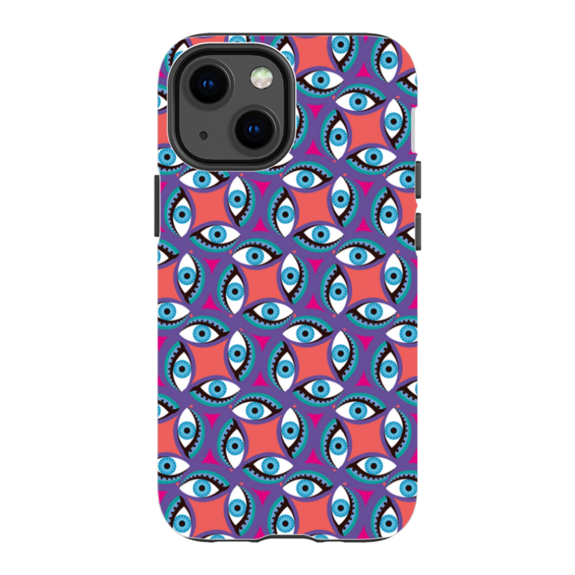 iPhone Tough Case - Eyes By Patternistas