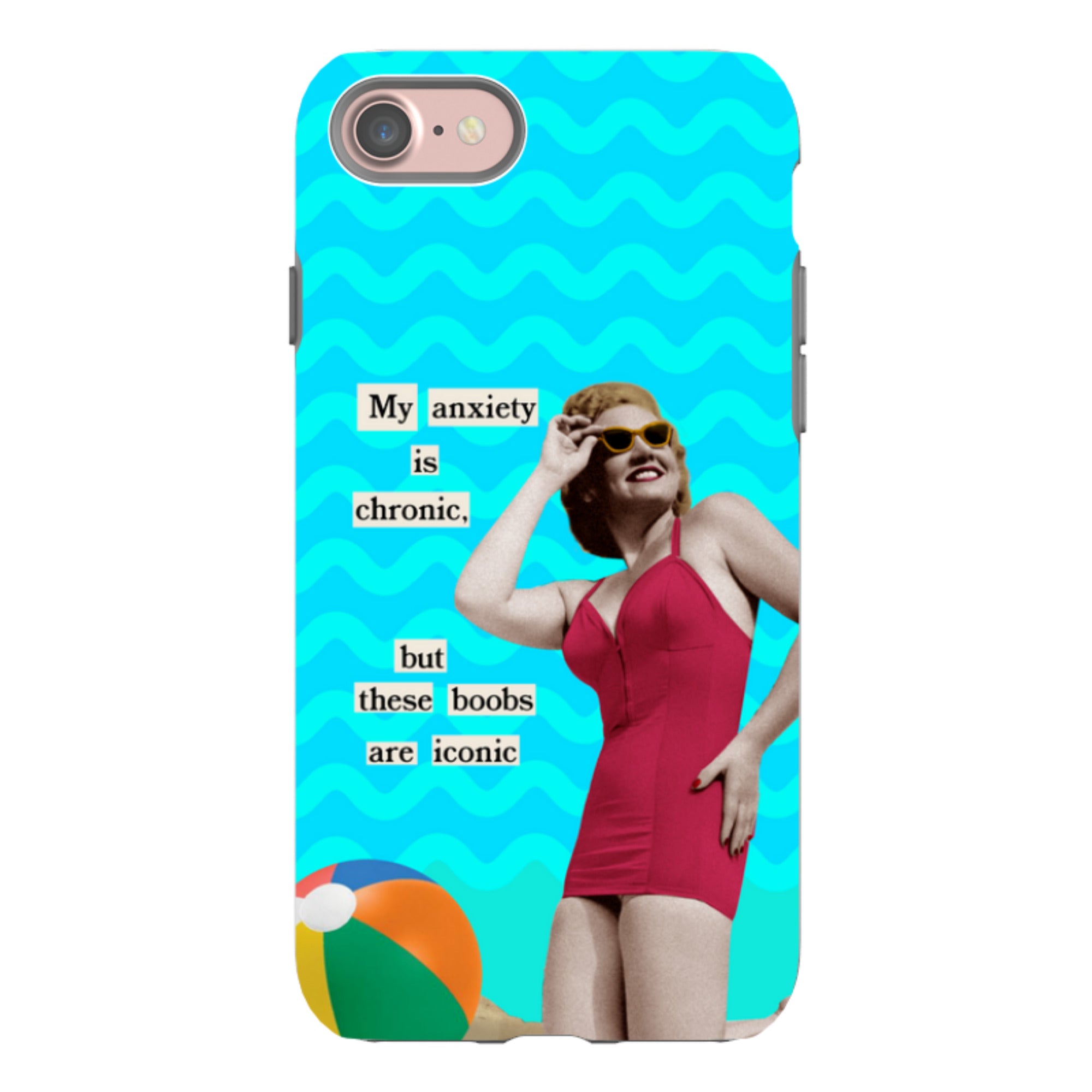 iPhone Tough Case - Boobs By Clare Jordan