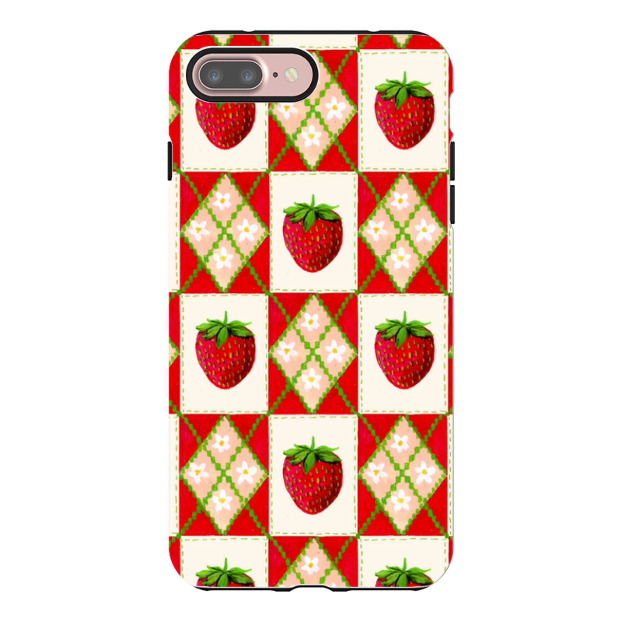 iPhone Case - Strawberries II By Abby Jacobs