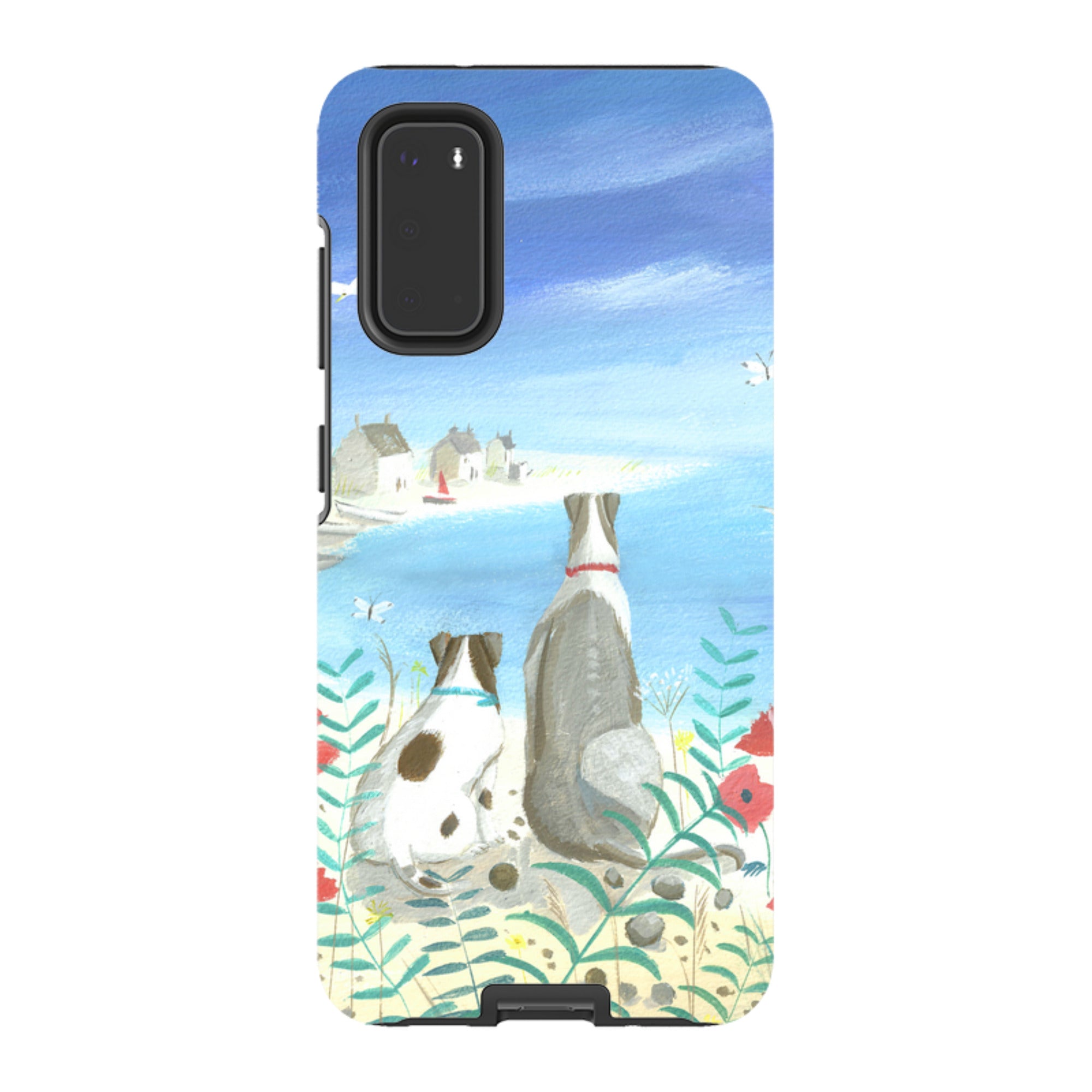 Samsung Tough Case - Beach Dogs By Mary Stubberfield