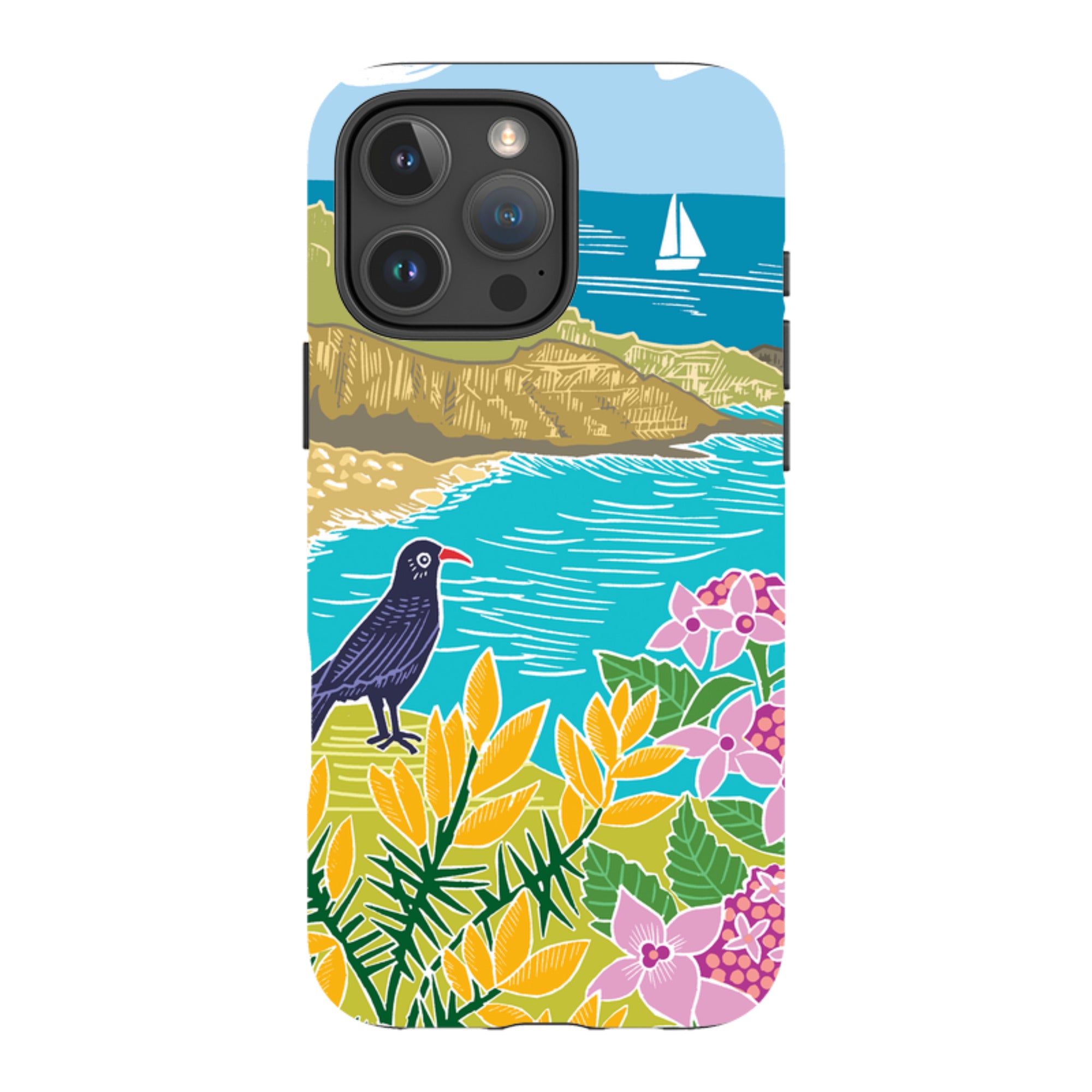 iPhone Tough Case - Porthgwarra Walk By Kate Heiss