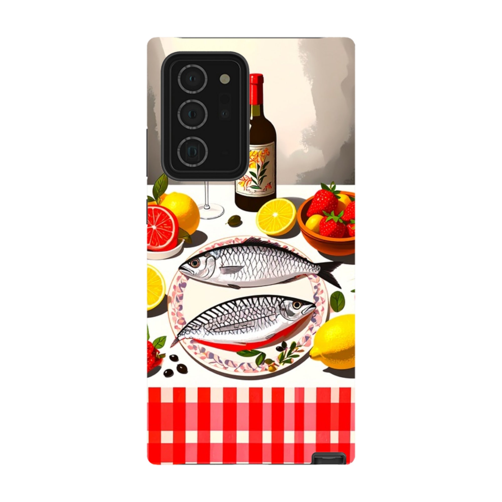 Samsung Tough Case - Plate Of Sardines