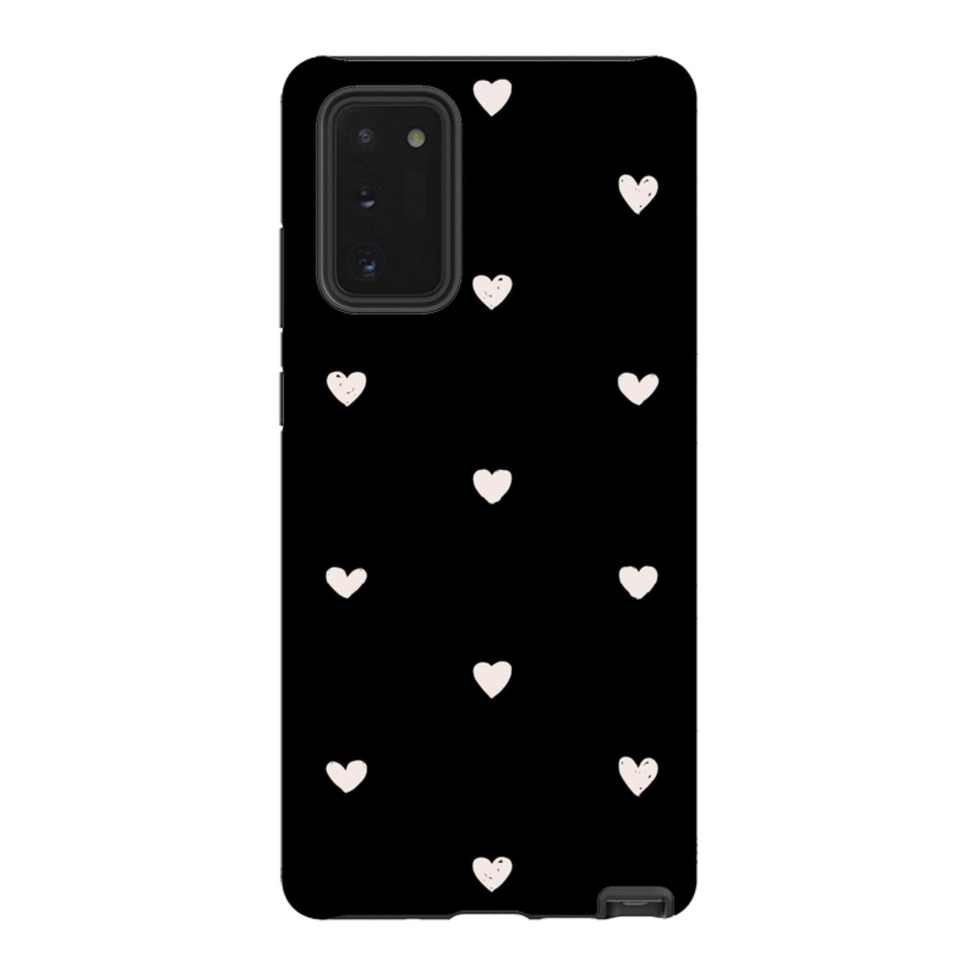 Samsung Tough Case - Hearts Black