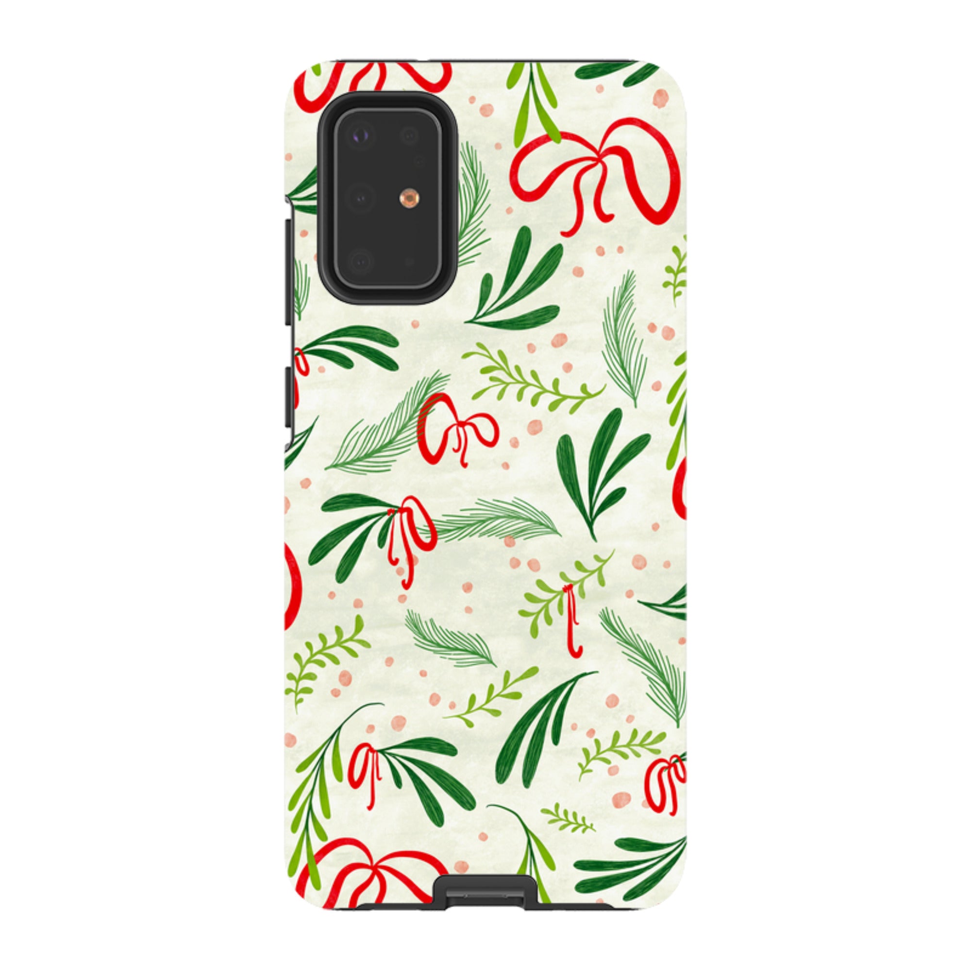 Samsung Tough Case - Christmas Bows By Katherine Quinn