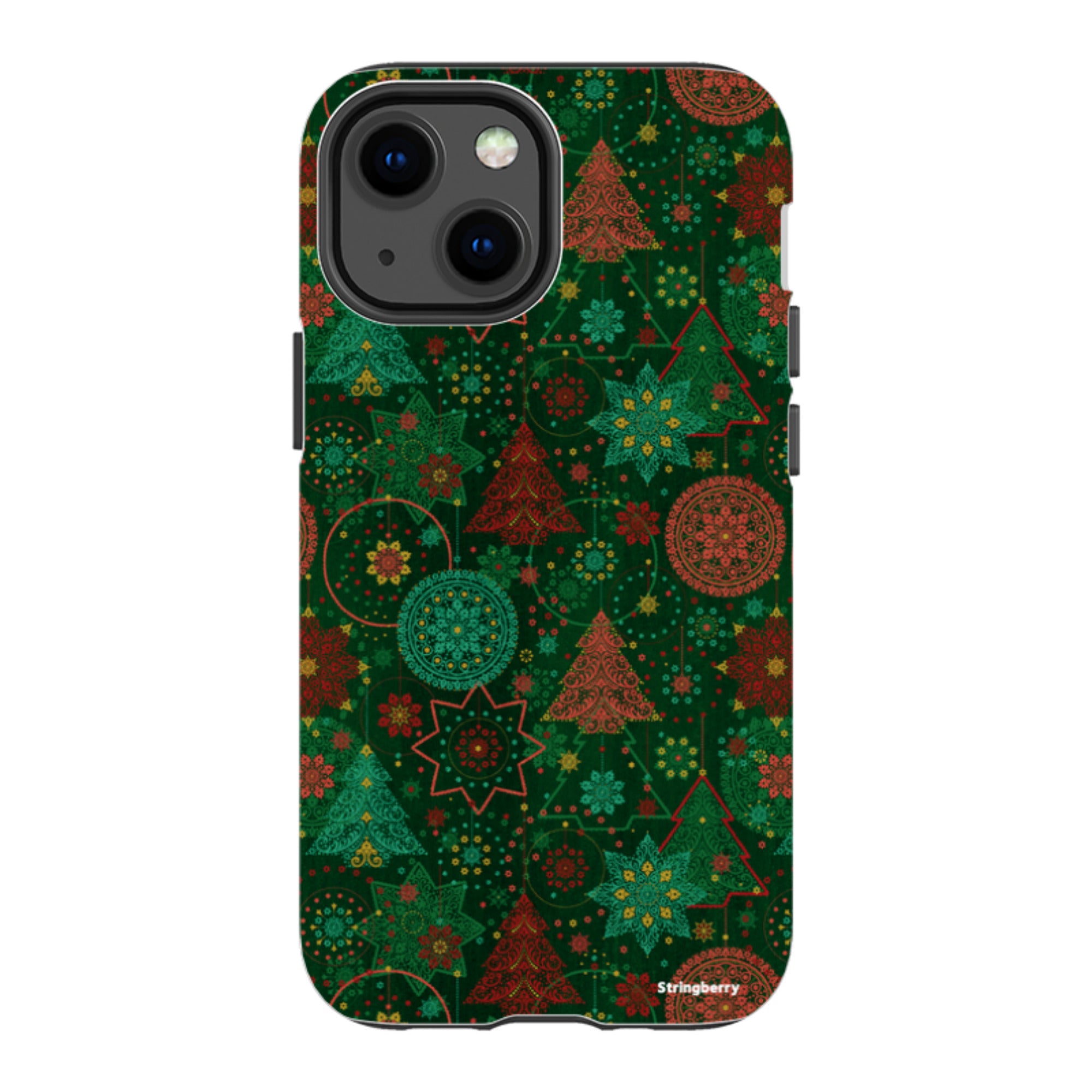iPhone Tough Case - Christmas Forest By Natalie Pedetti Prack