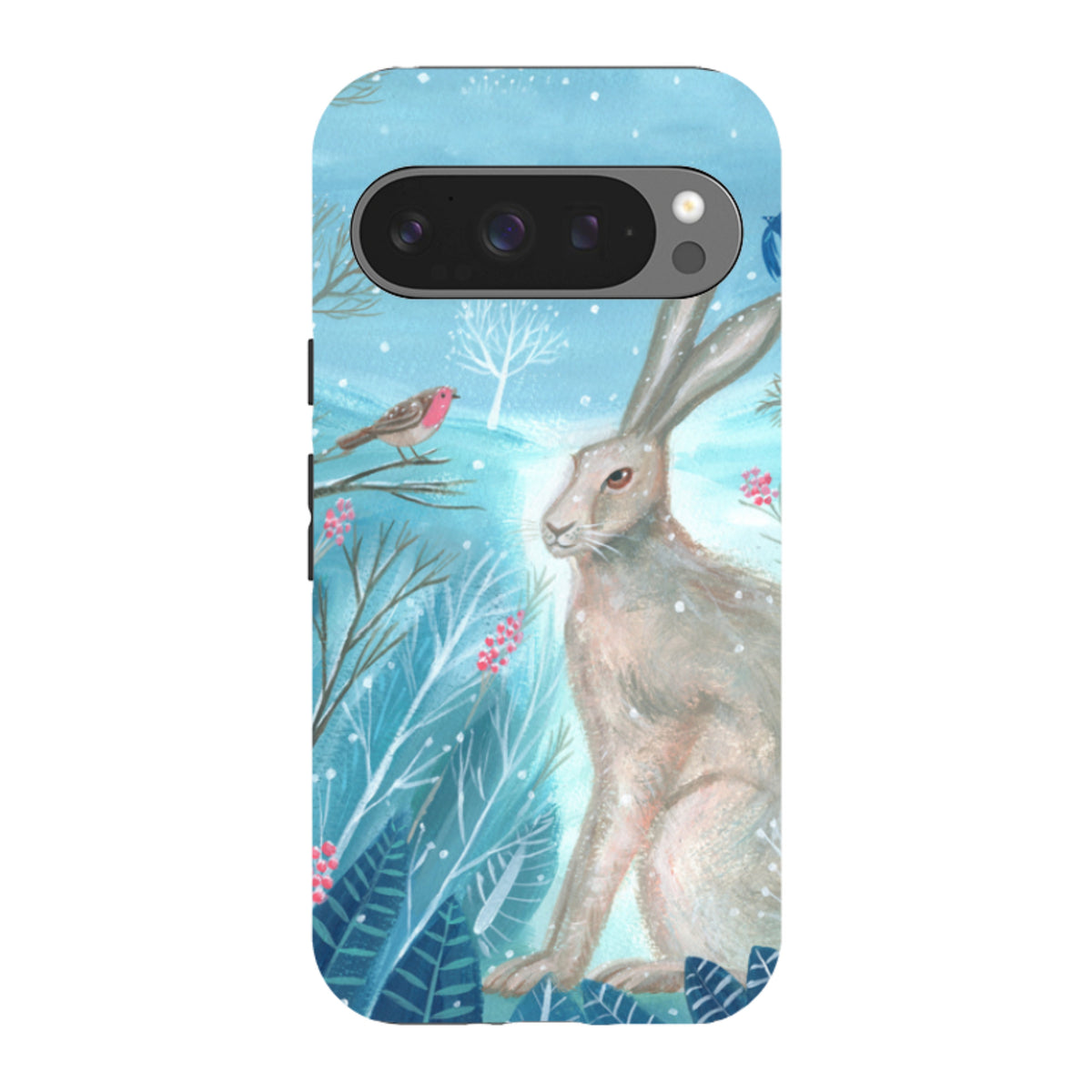 Google Tough Case - Winter Hare By Mary Stubberfield