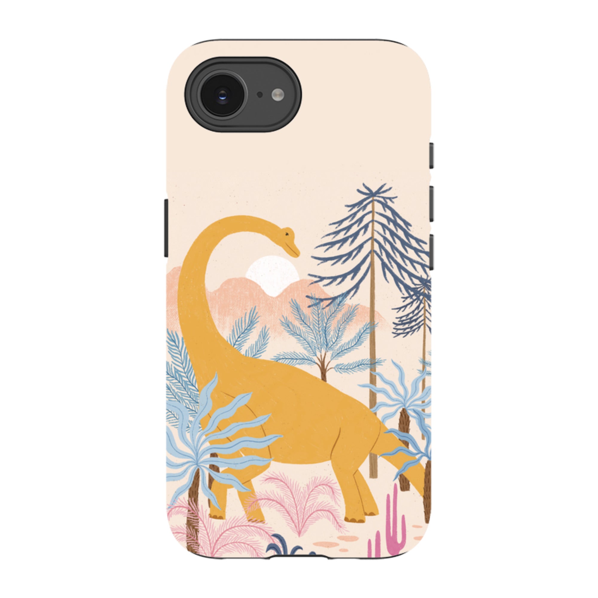 iPhone Tough Case - Brachiosaurus By Meghann Rader