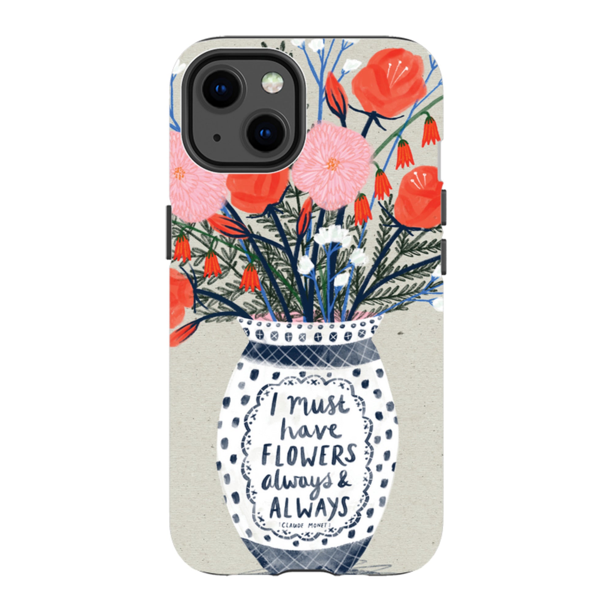 iPhone Tough Case - Flowers Always By Lee Foster Wilson