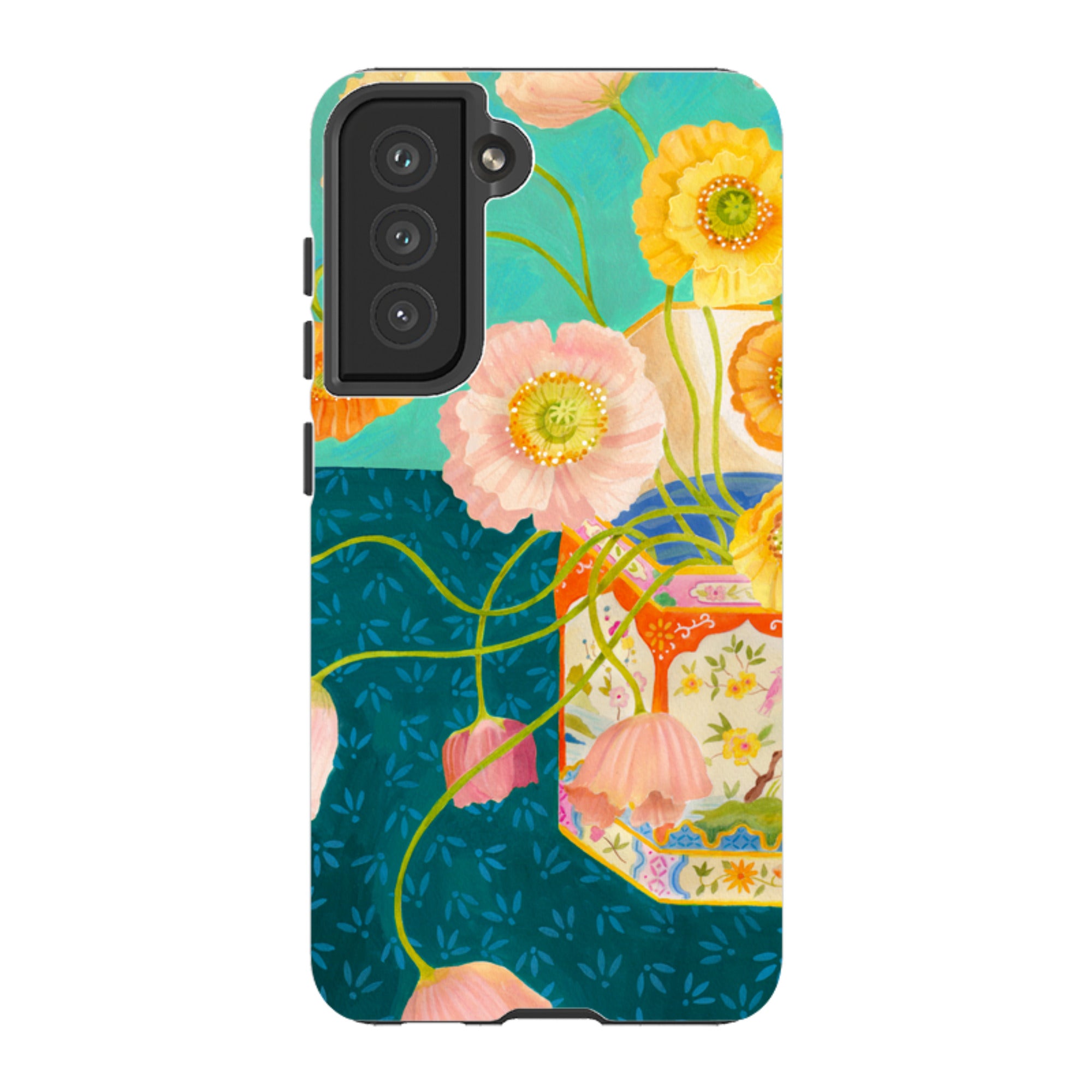 Samsung Tough Case - Poppies By Bex Parkin