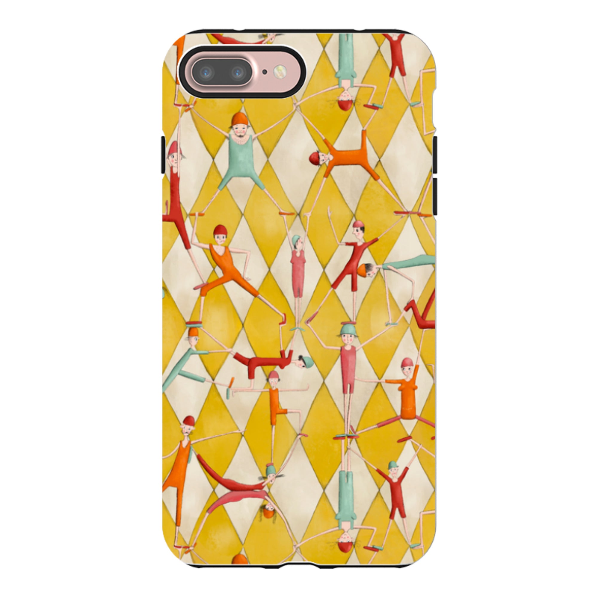 iPhone Tough Case - Acrobats By Maja Lindberg