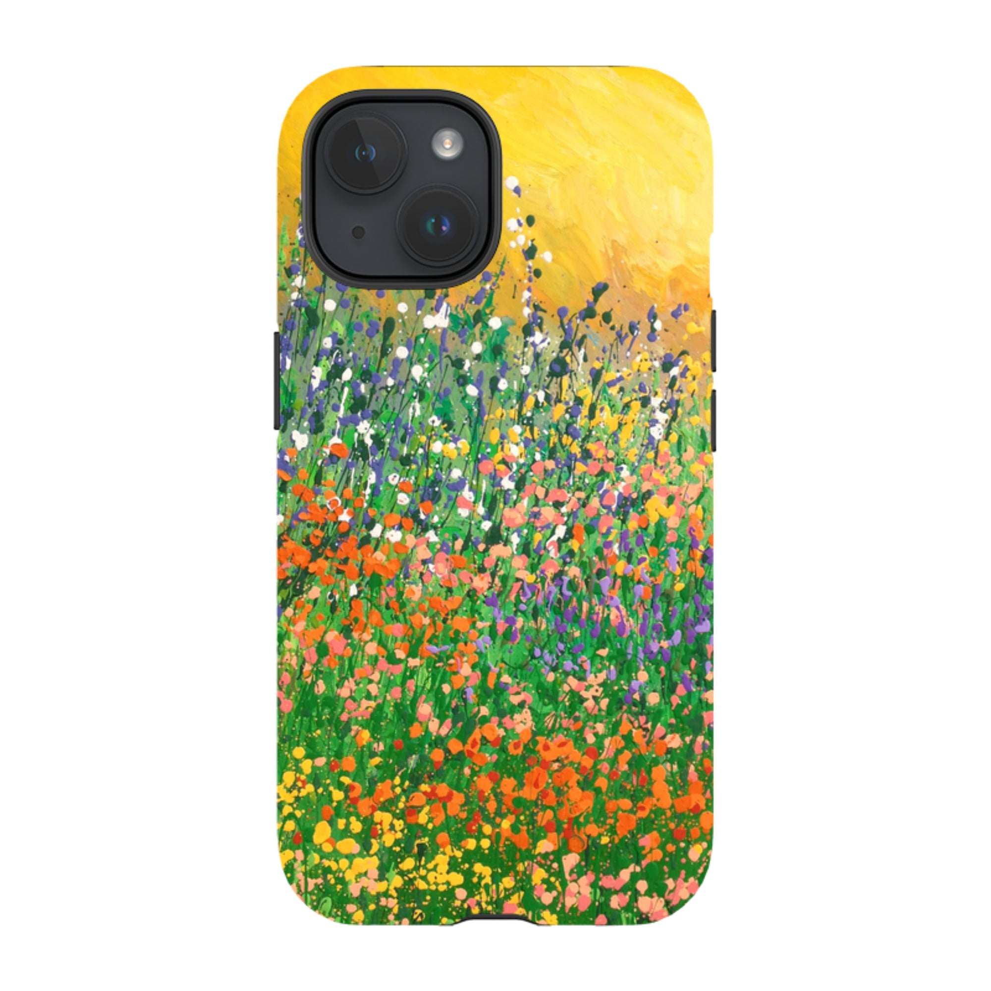 iPhone Tough Case - Sun Garden By Linda Calvert Jacobson
