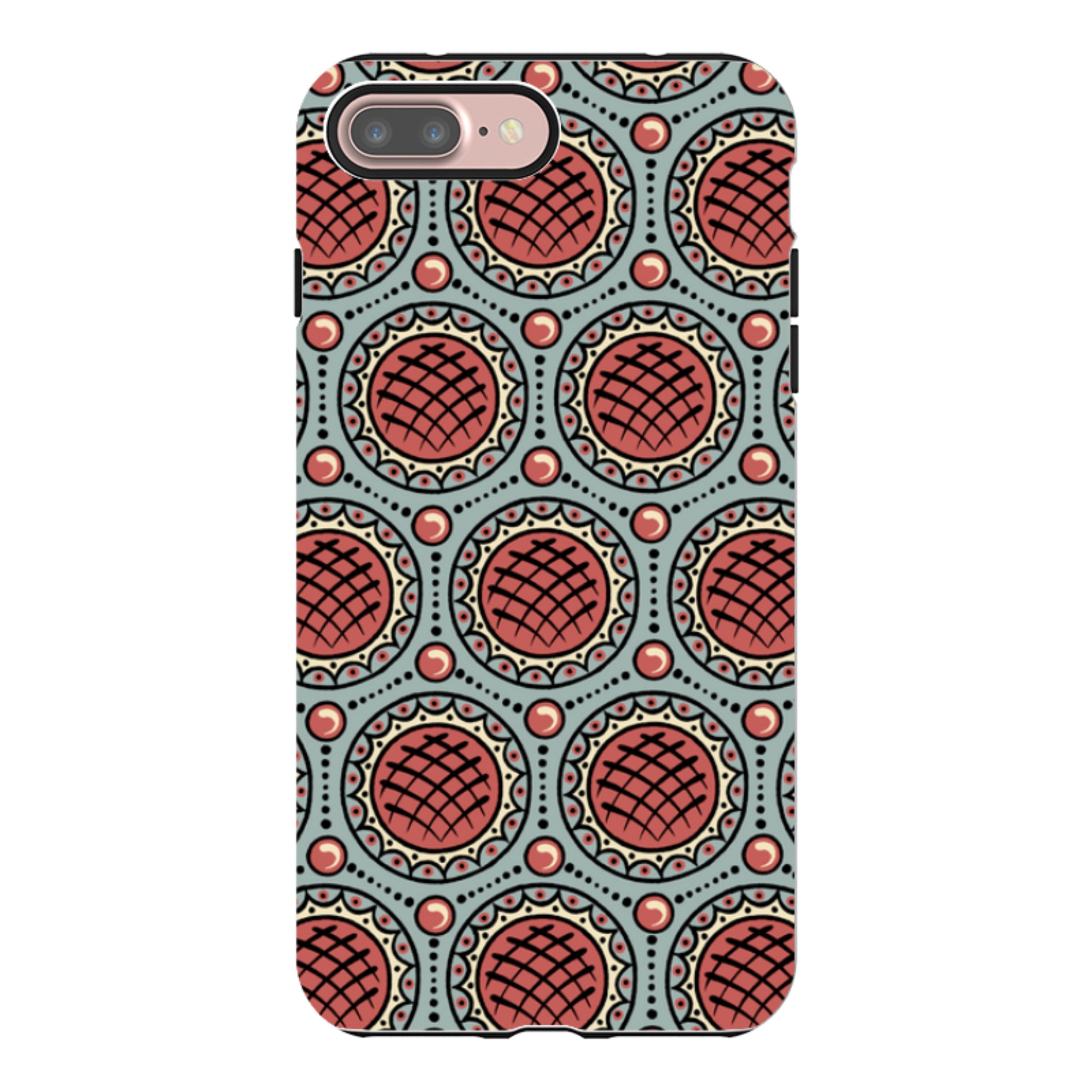 iPhone Tough Case - Charleston Red By Cressida Bell