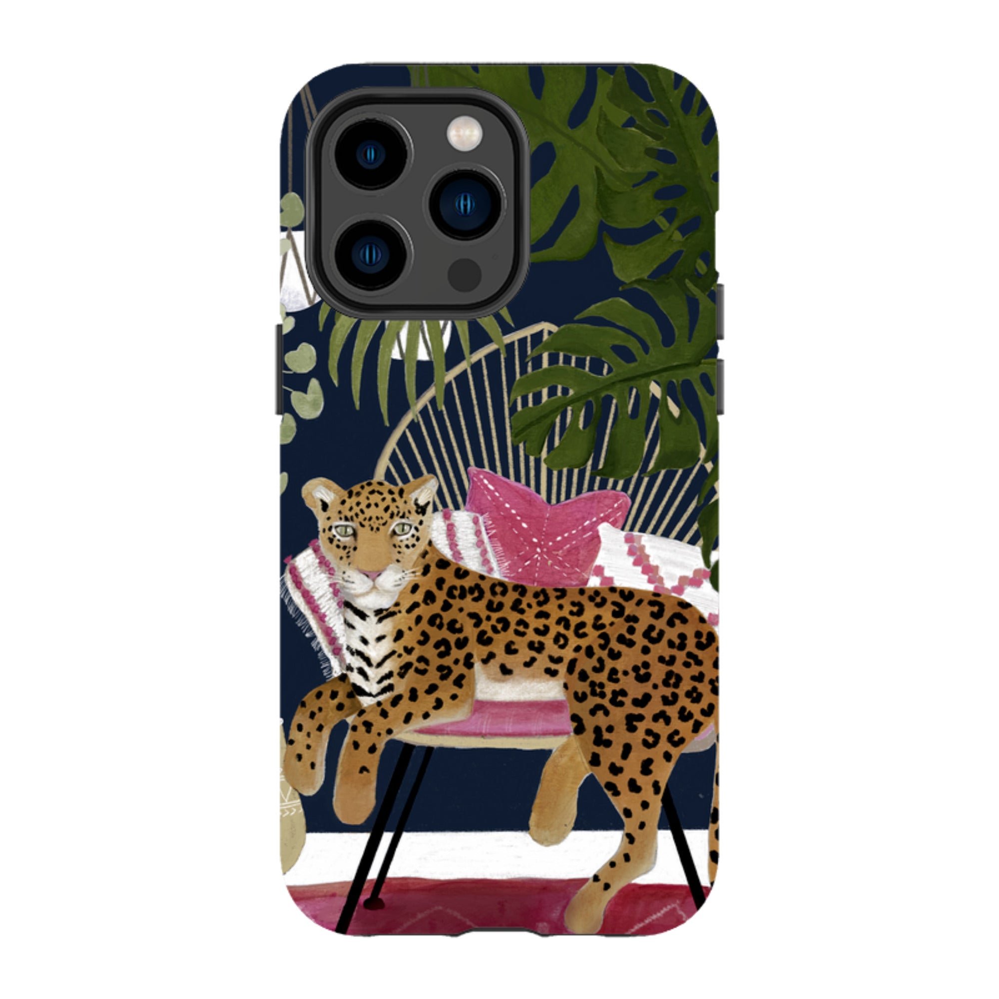iPhone MagSafe Tough Case - Boho Leopard By Bex Parkin