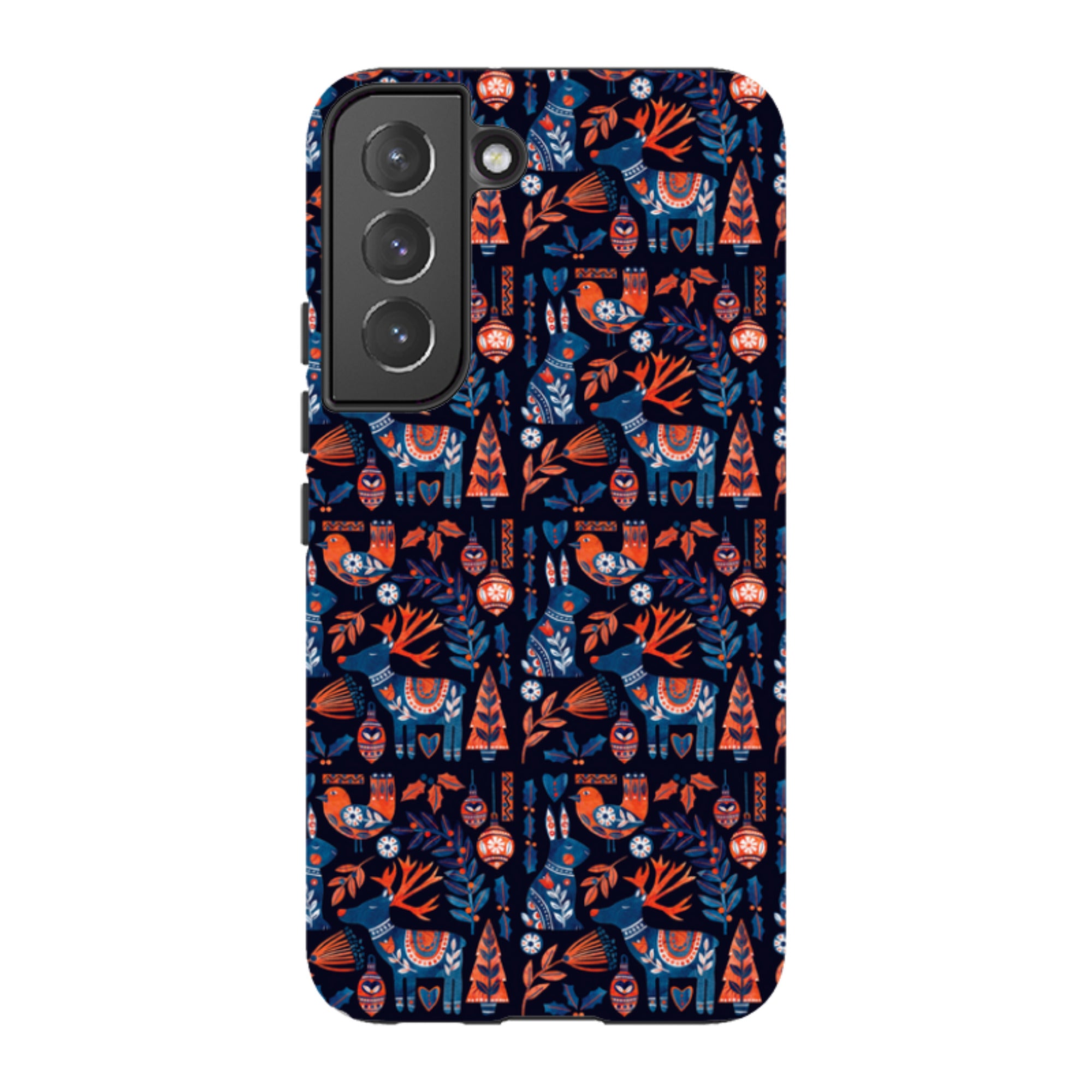 Samsung Tough Case - Scandi Animals Dark By Tracey English