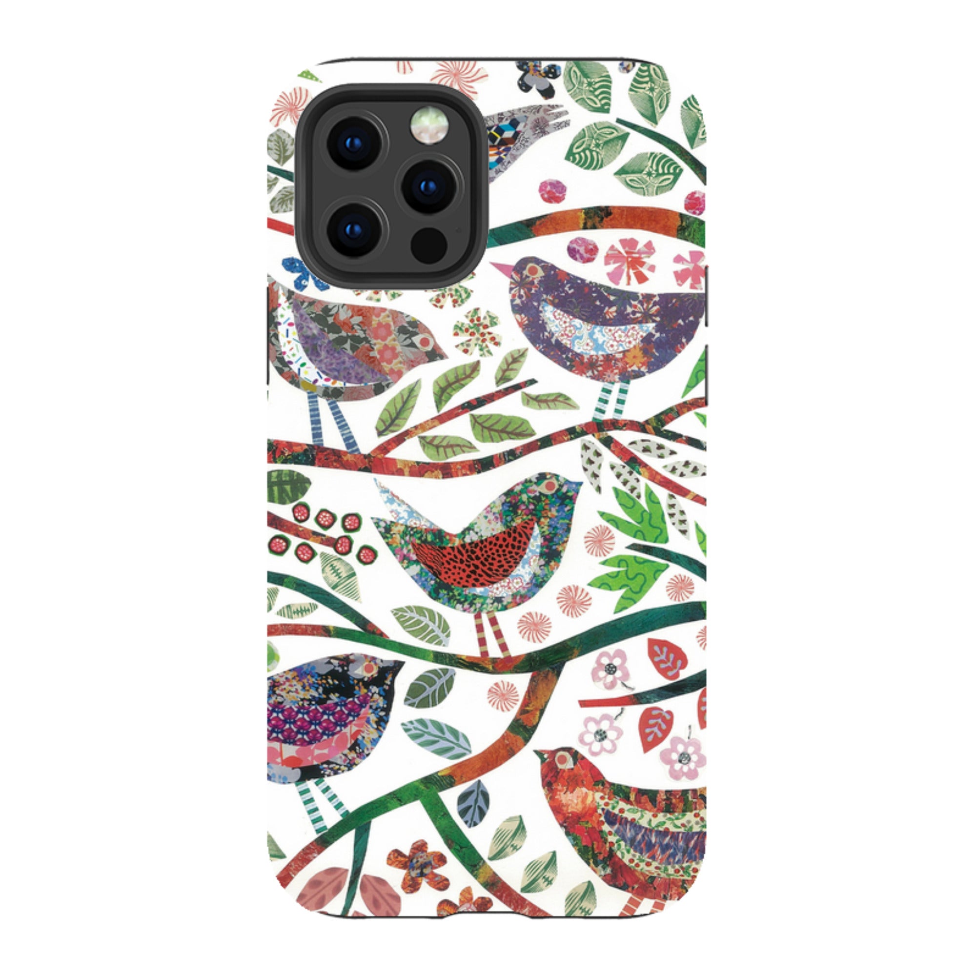 iPhone Tough Case - Vintage Birds By Jane Robbins