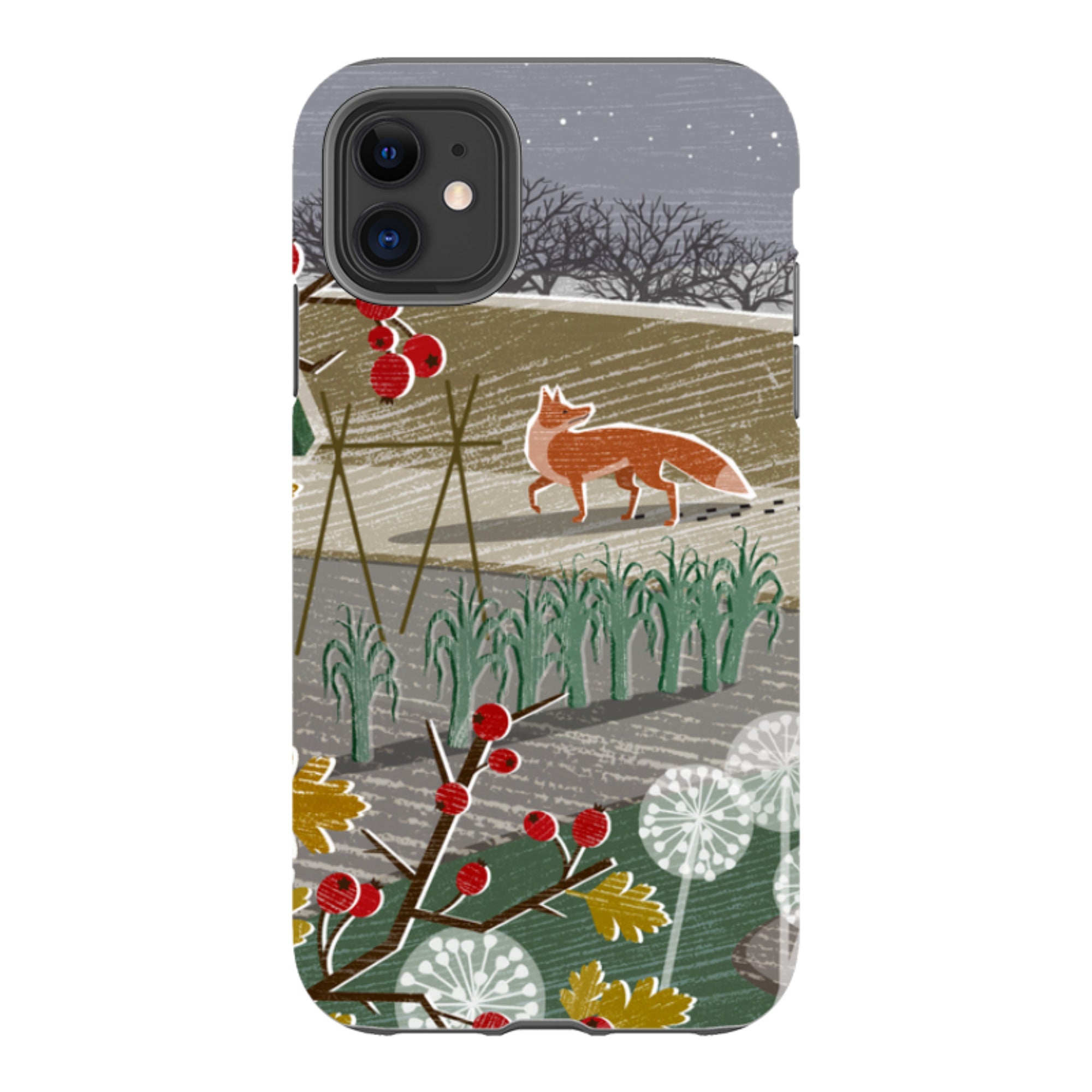 iPhone Tough Case - Night Fox 2 By Liane Payne