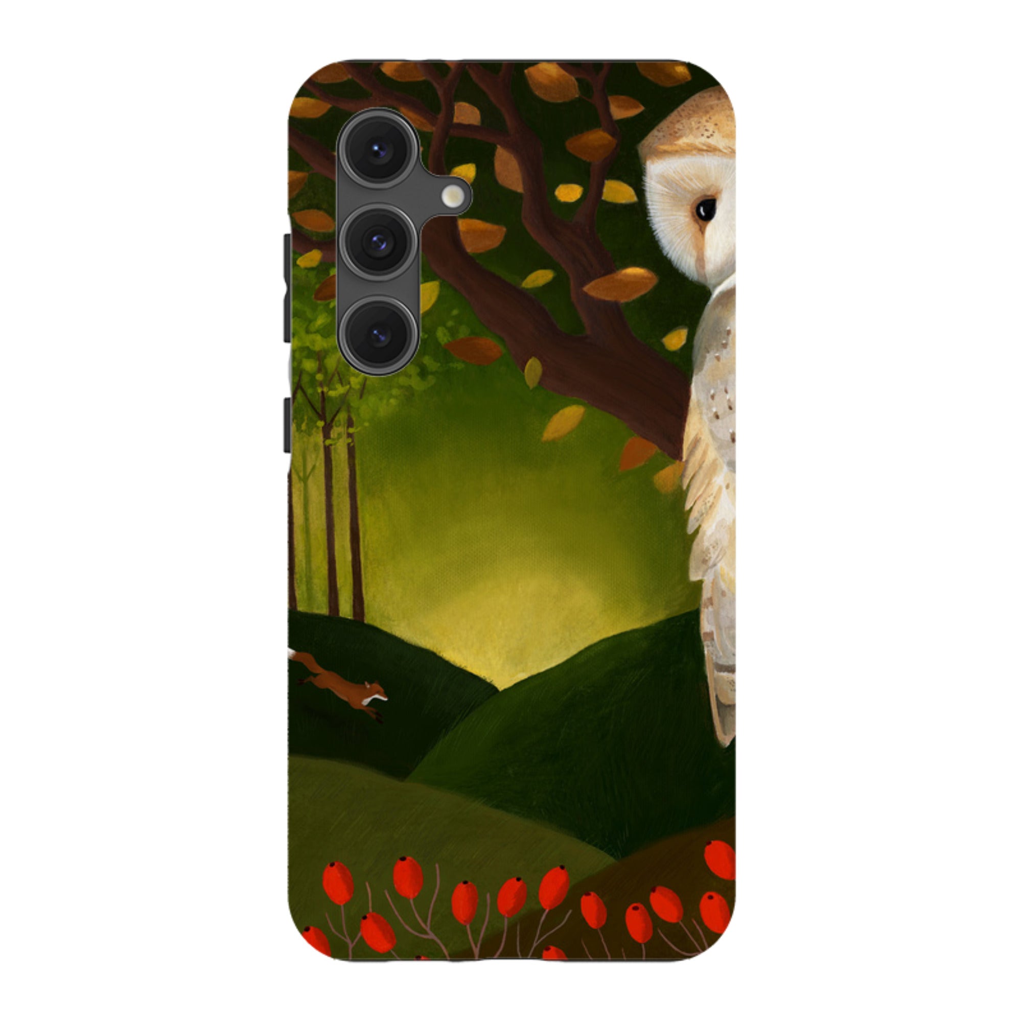 Samsung Tough Case - Autumn Owl And Fox By Bex Parkin