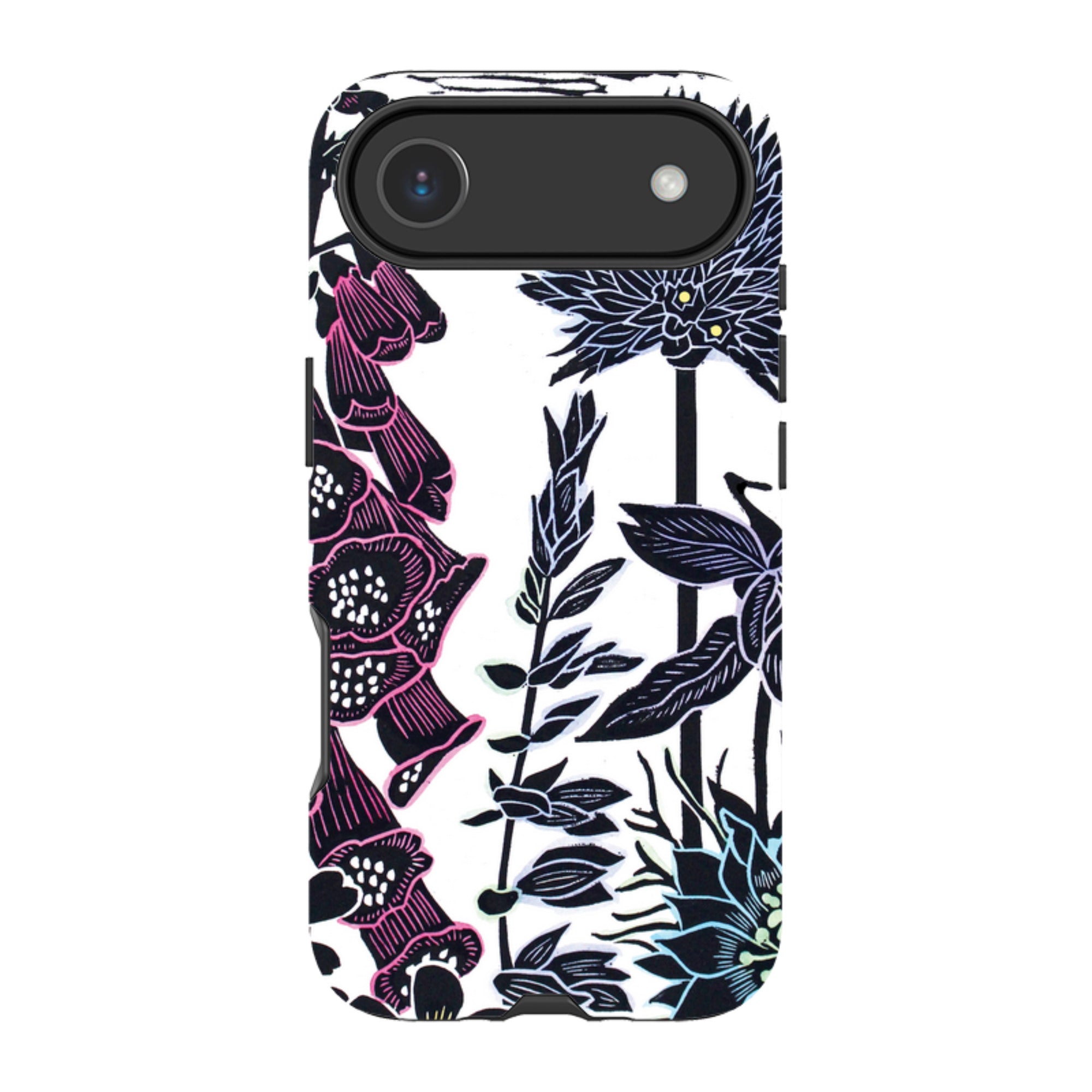 iPhone Tough Case - Foxgloves By Kate Heiss