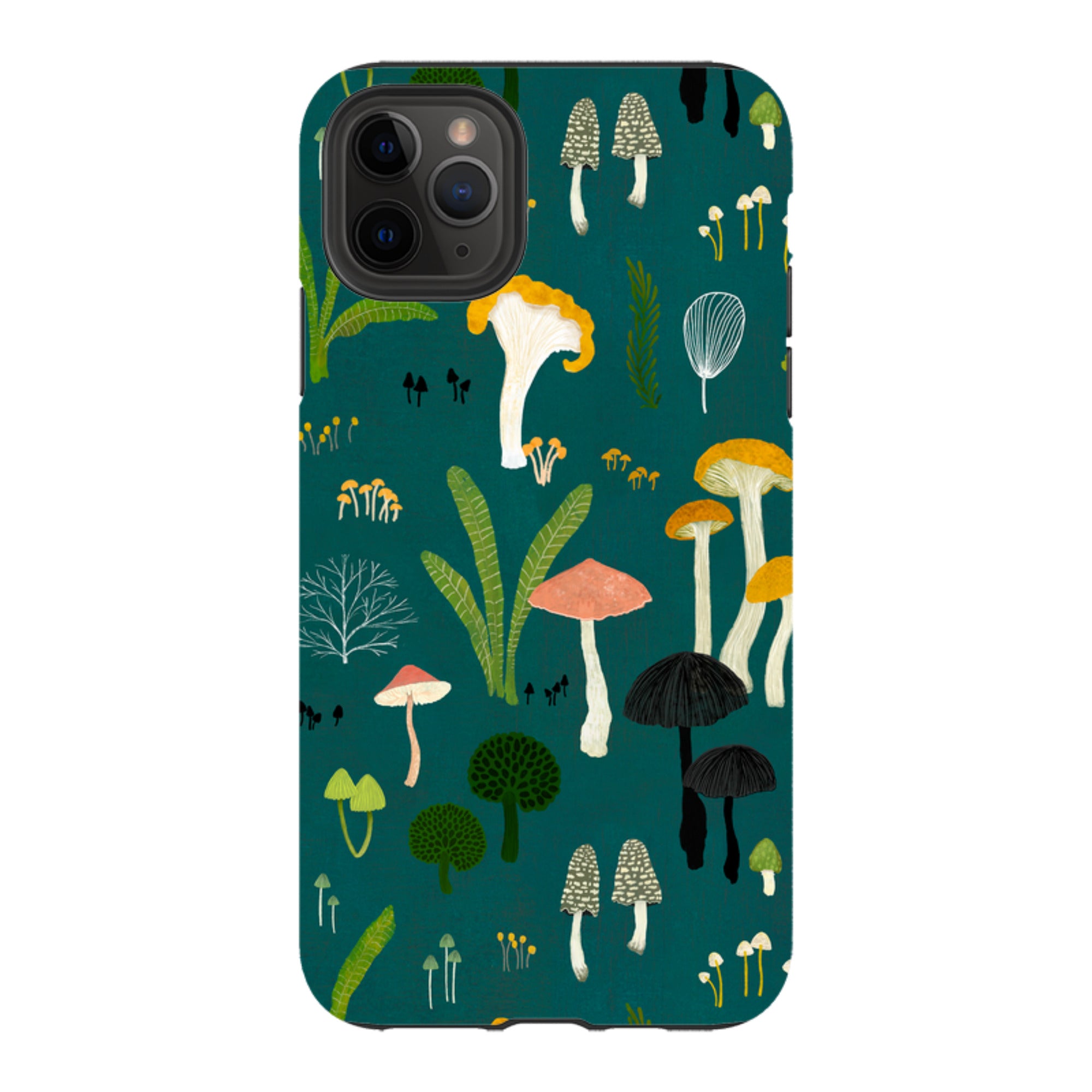 iPhone Tough Case - Mushroom Lake By Katherine Quinn