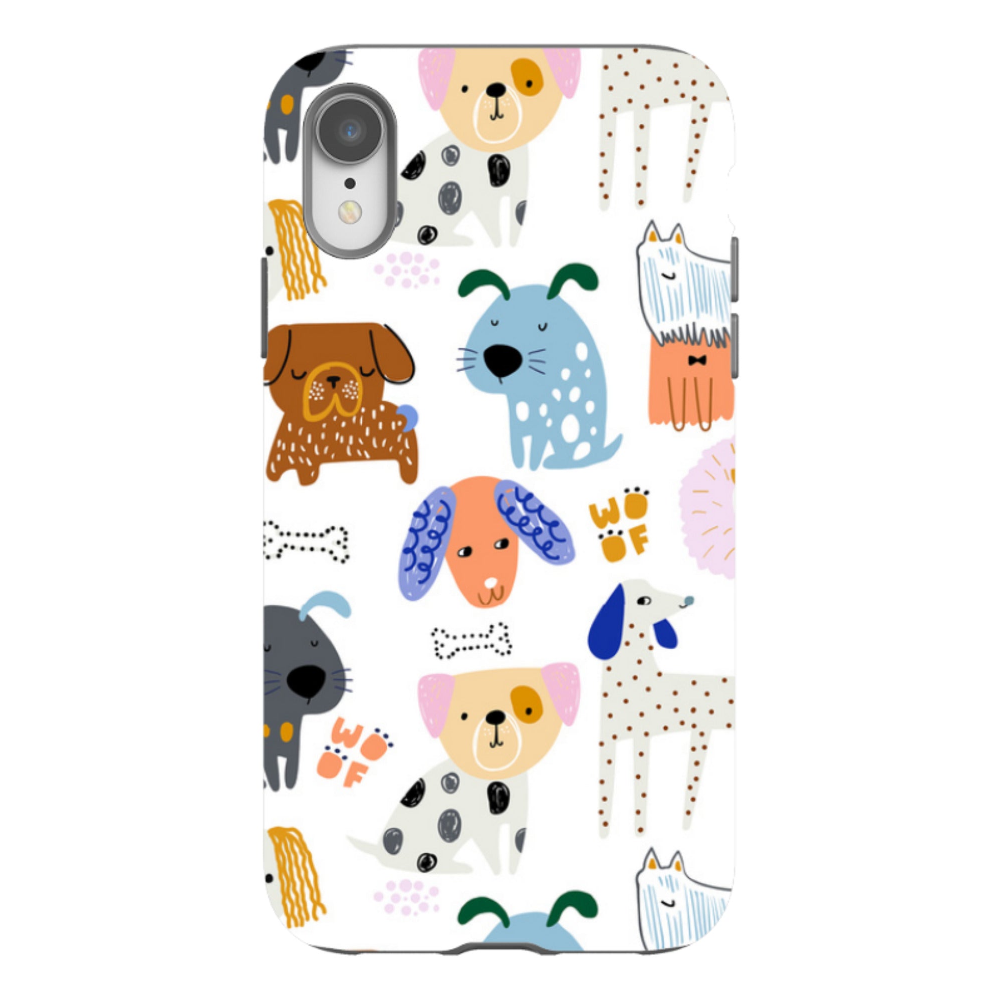 iPhone Tough Case - Dog Party