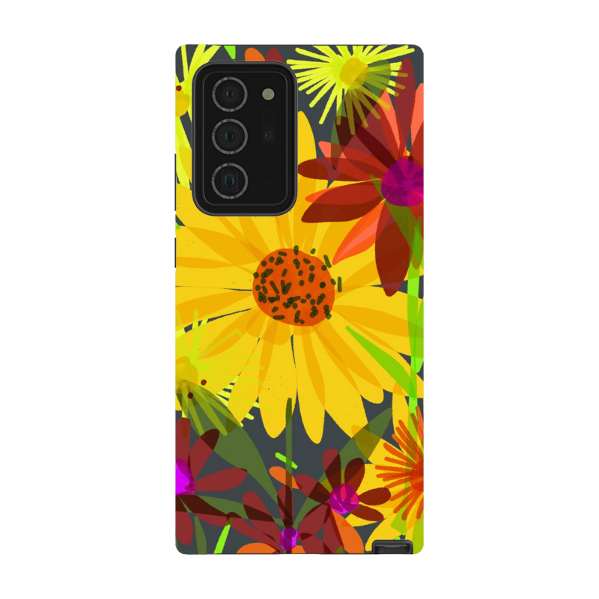 Samsung Tough Case - Sunflowers By Sarah Campbell