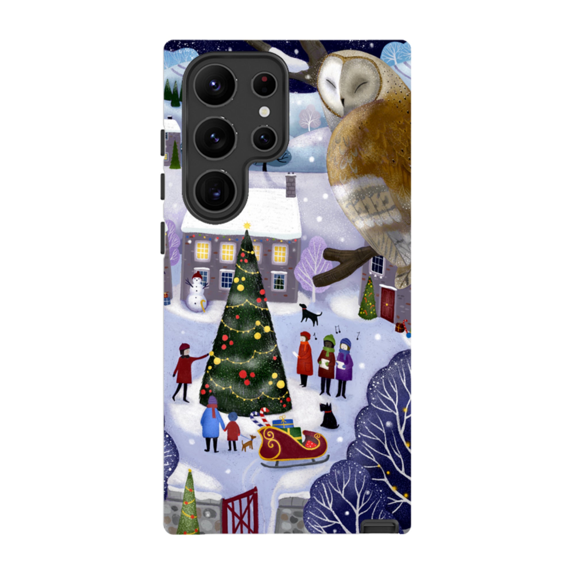 Samsung Tough Case - Advent Owl By Bex Parkin