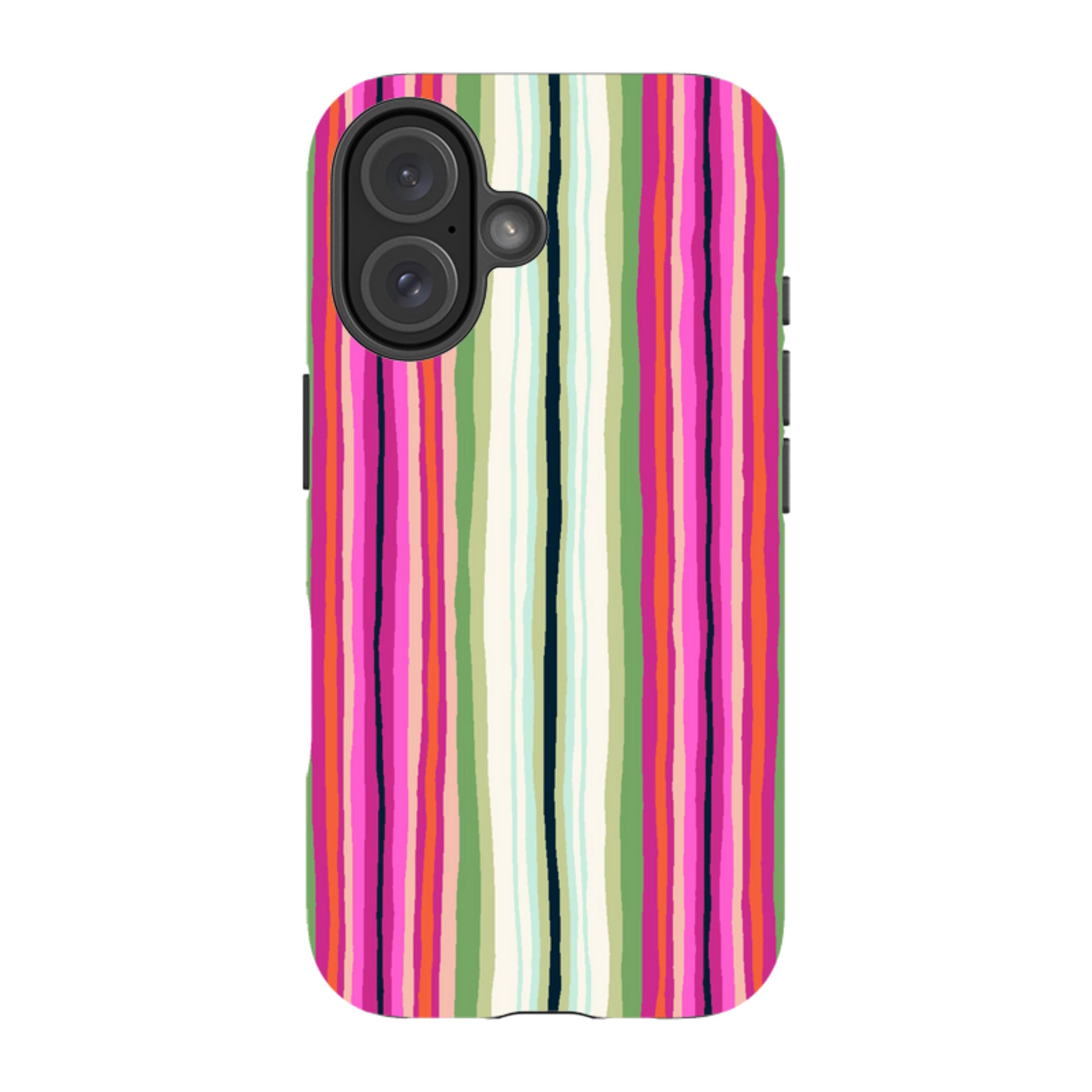 iPhone Tough Case - Atelier Stripe Windflower By Sarah Campbell
