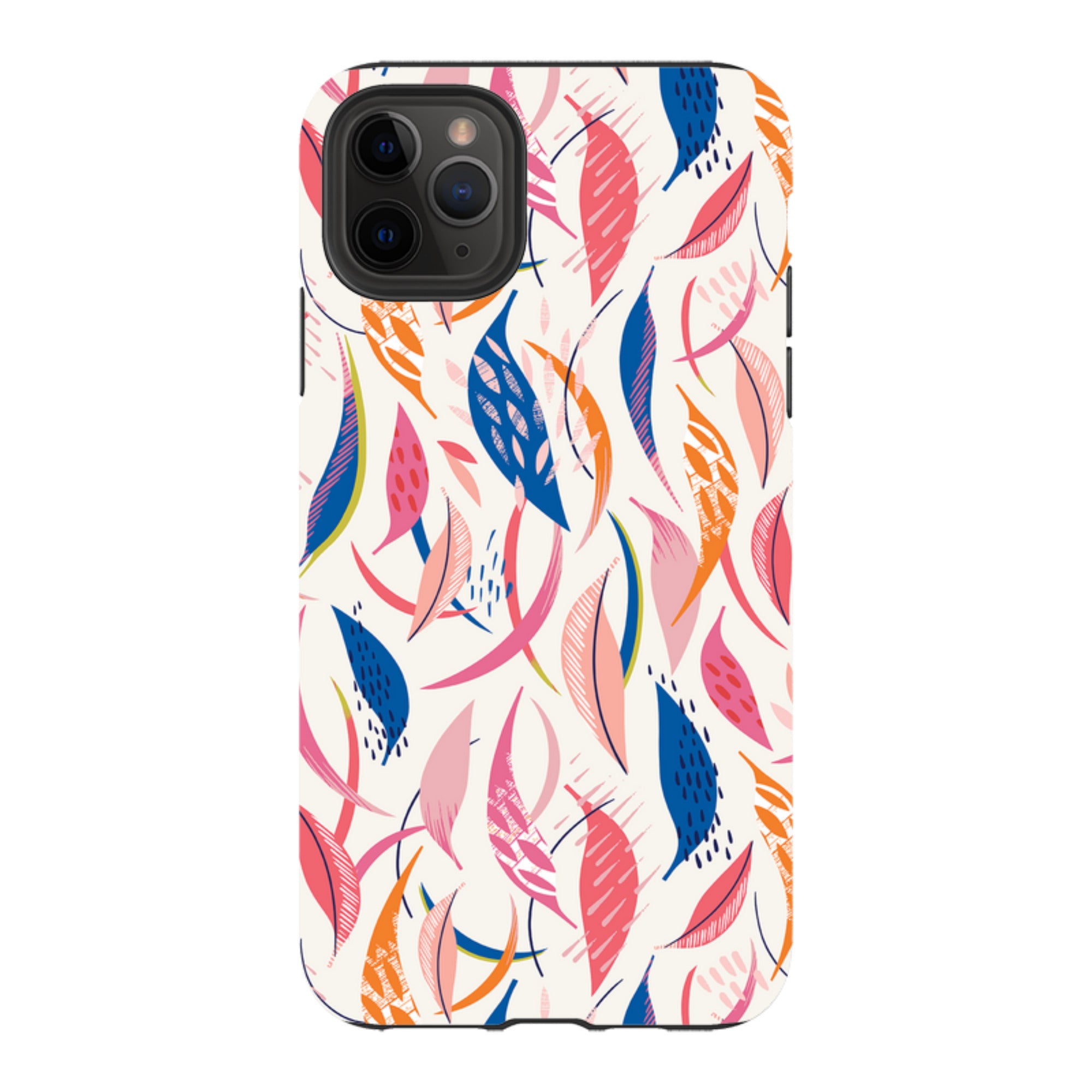 iPhone Tough Case - Flamingo Feathers By Ali Brookes
