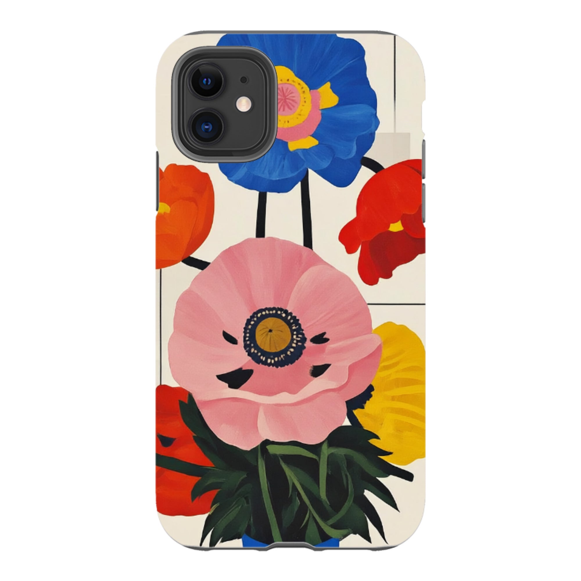 iPhone Tough Case - Kisling Poppy Peach