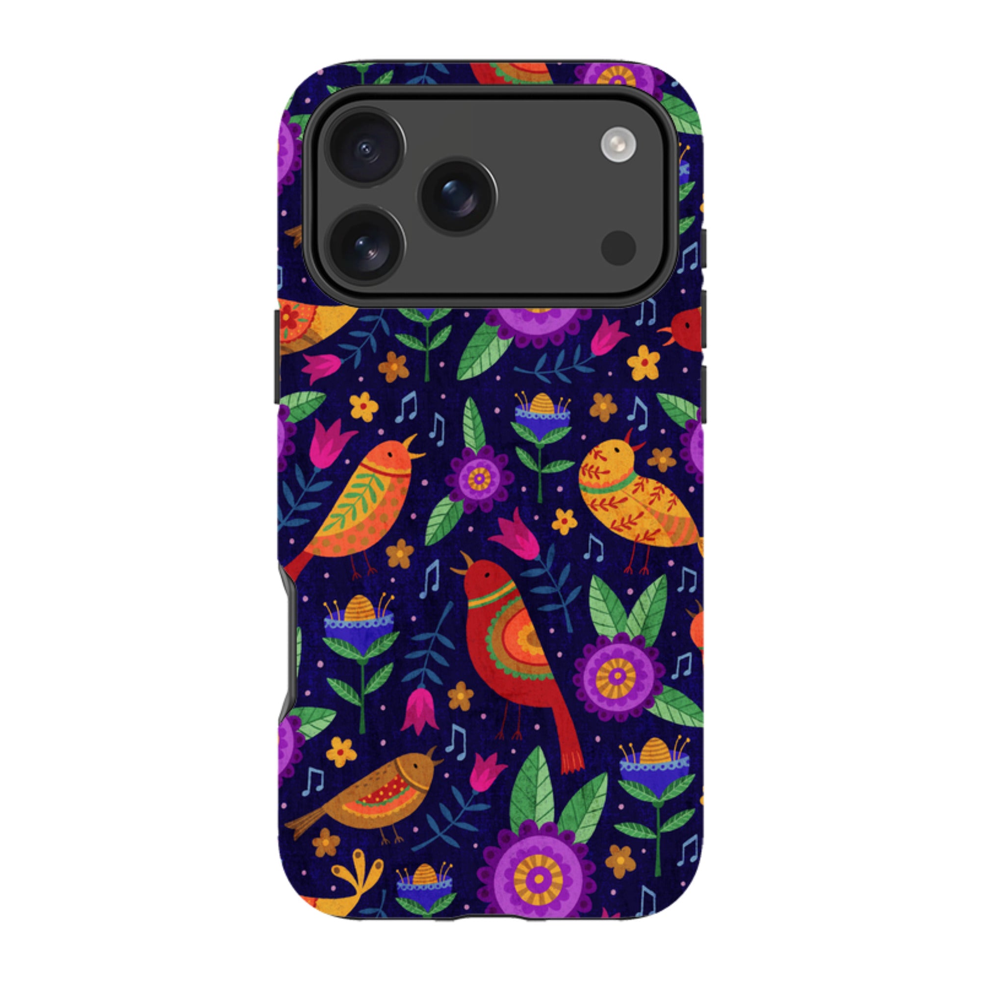 iPhone Tough Case - Bird Pattern VII By Suzy Taylor