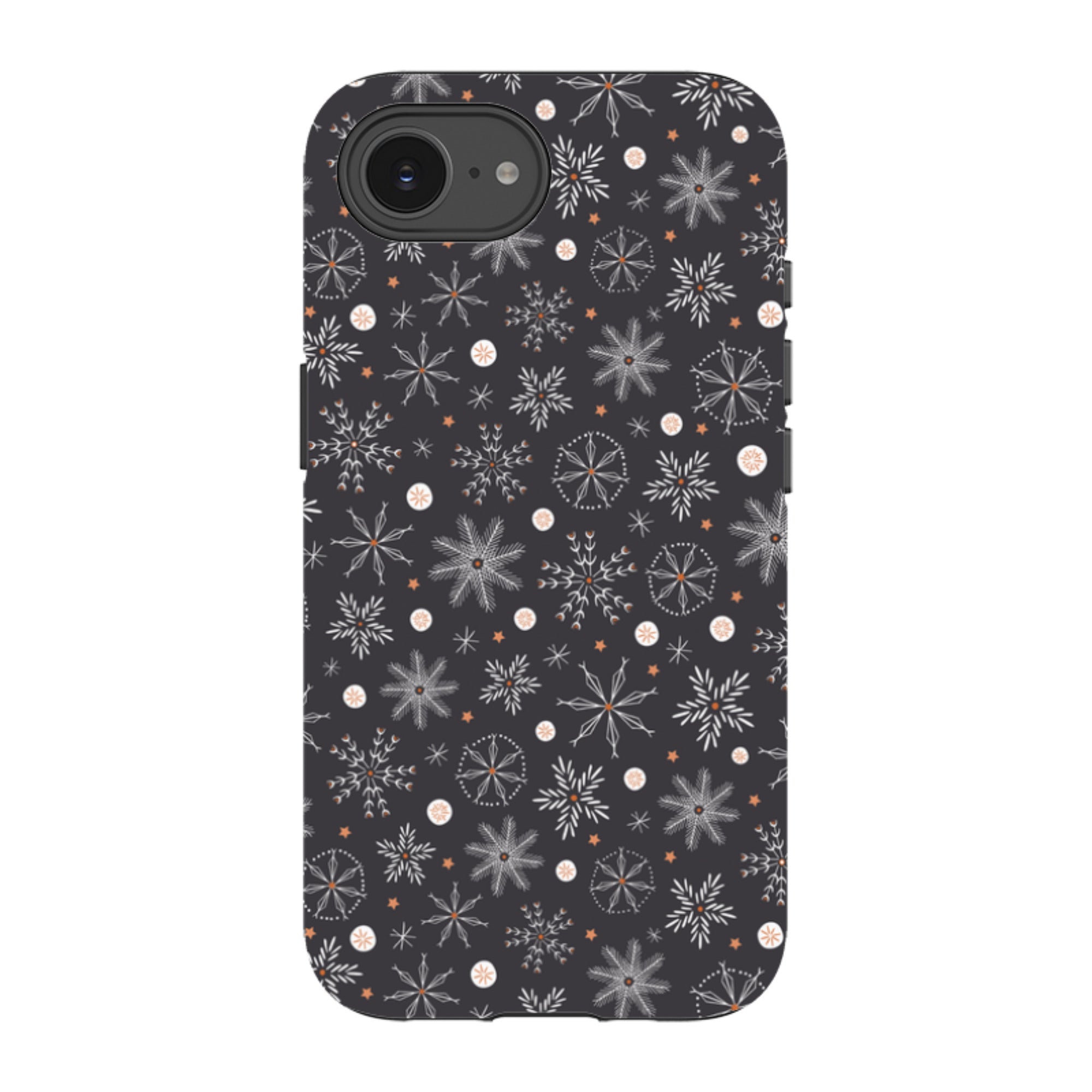 iPhone Tough Case - Christmas Snowflakes II By Ali Brookes