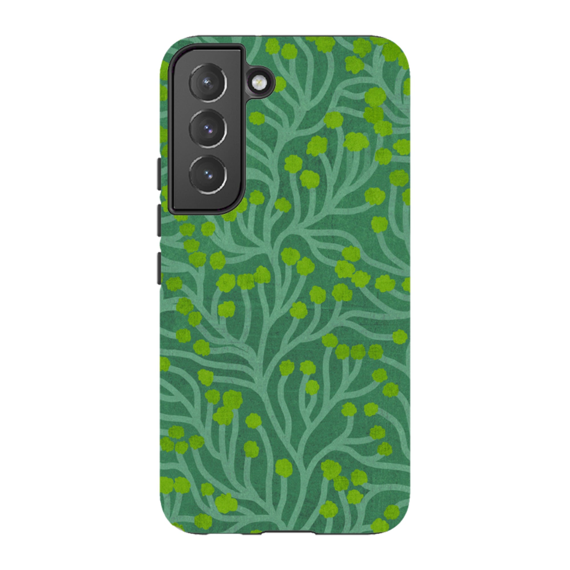 Samsung Tough Case - Vine Green And Teal By Katherine Quinn
