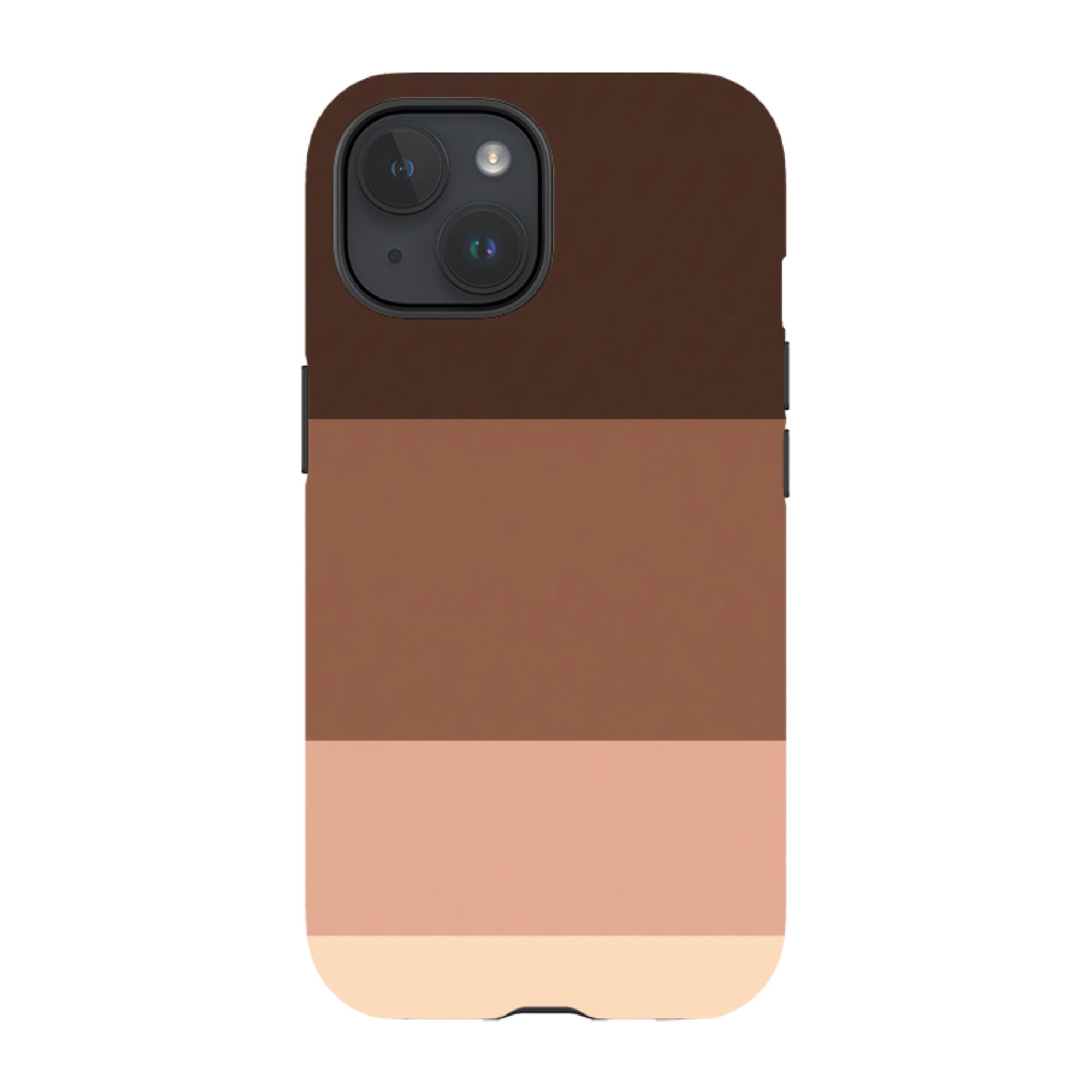iPhone Tough Case - Brown Gradient