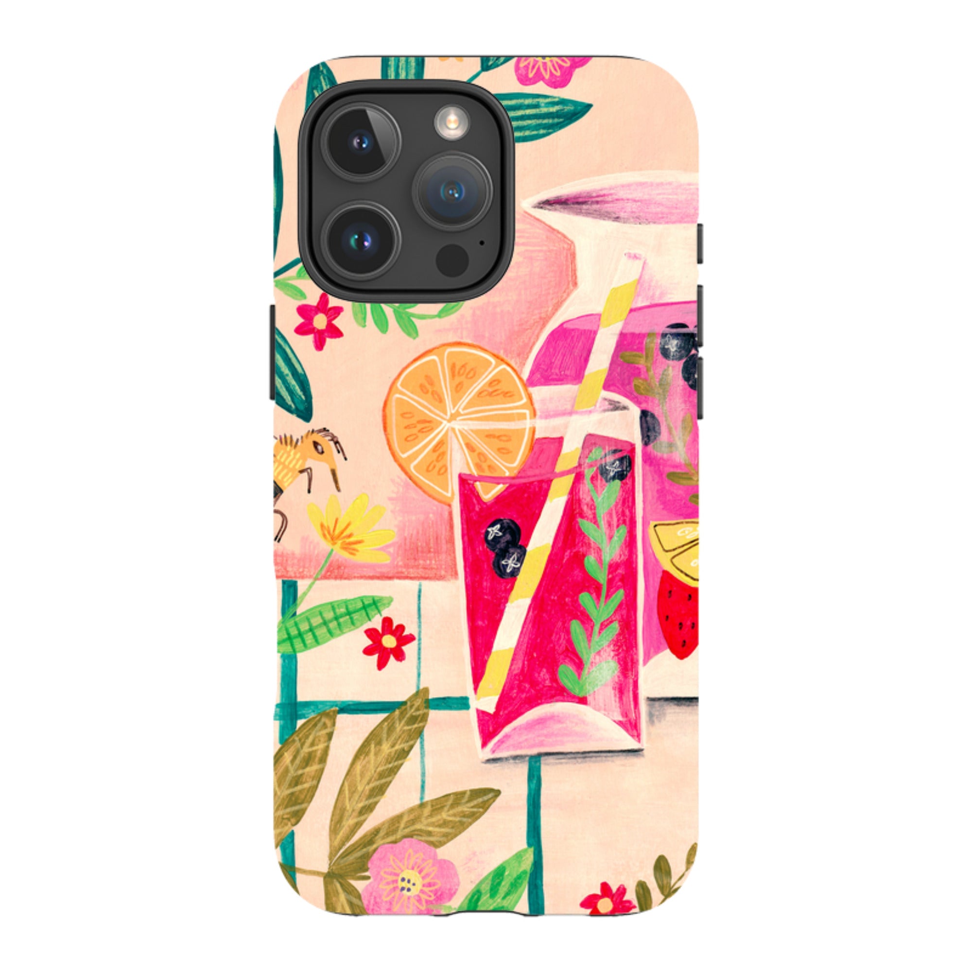 iPhone Tough Case - Drink By Caroline Bonne Muller