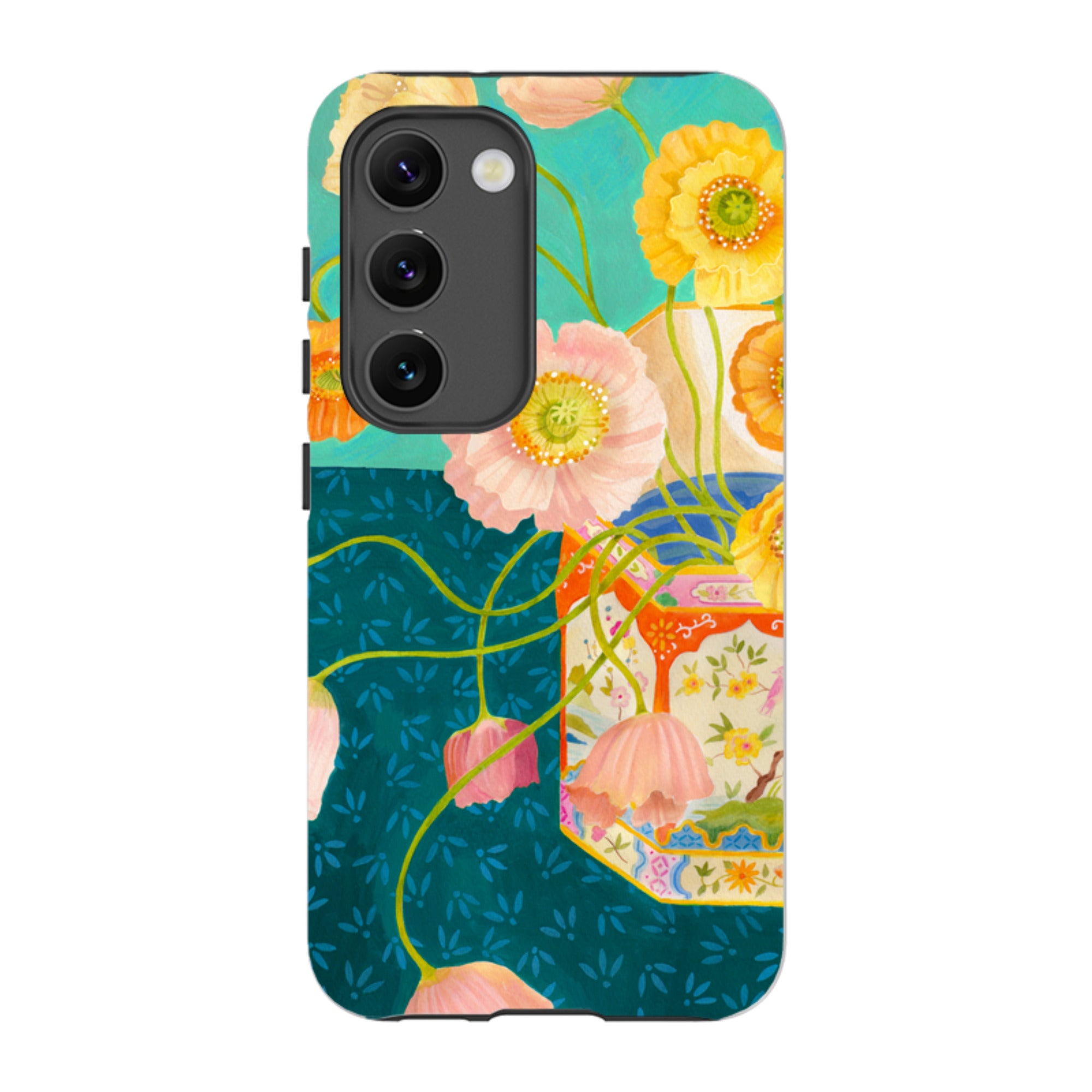 Samsung Tough Case - Poppies By Bex Parkin