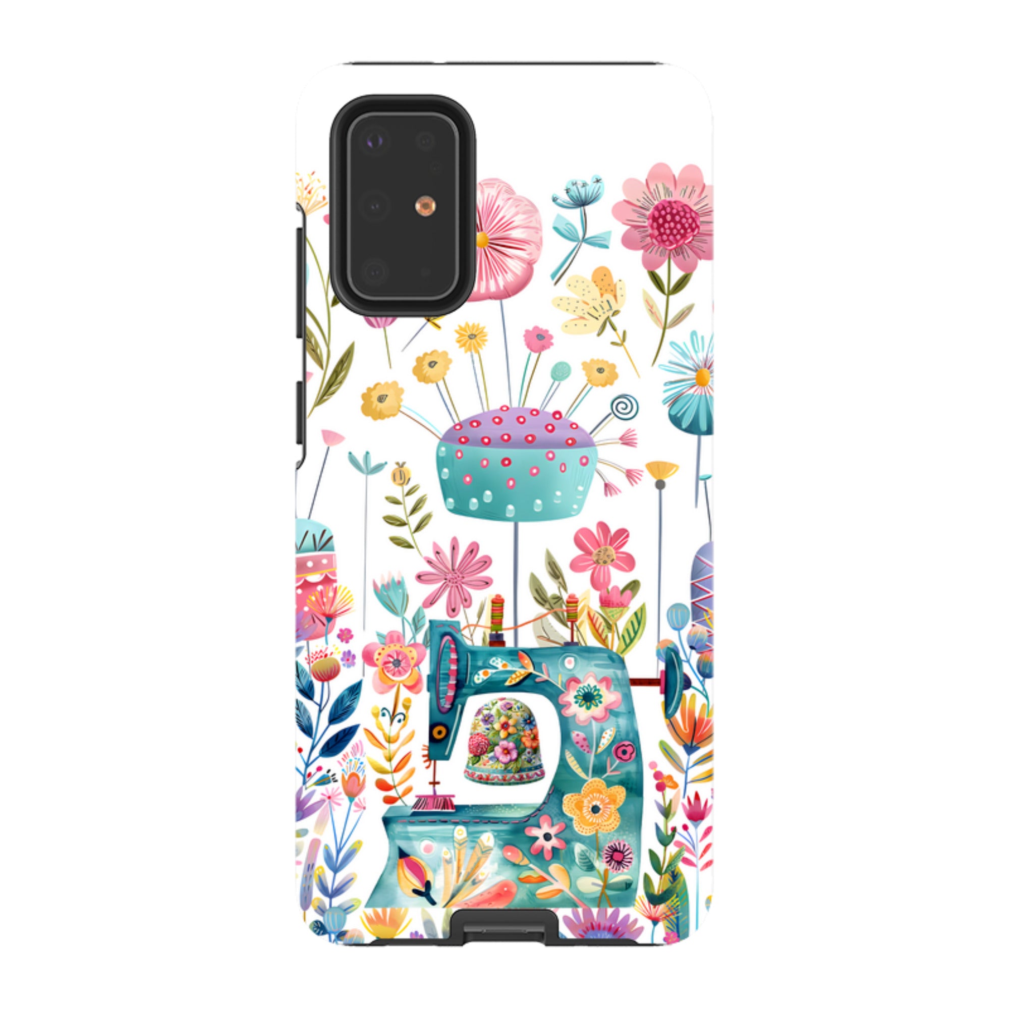 Samsung Tough  Case - Floral Sewing Machine