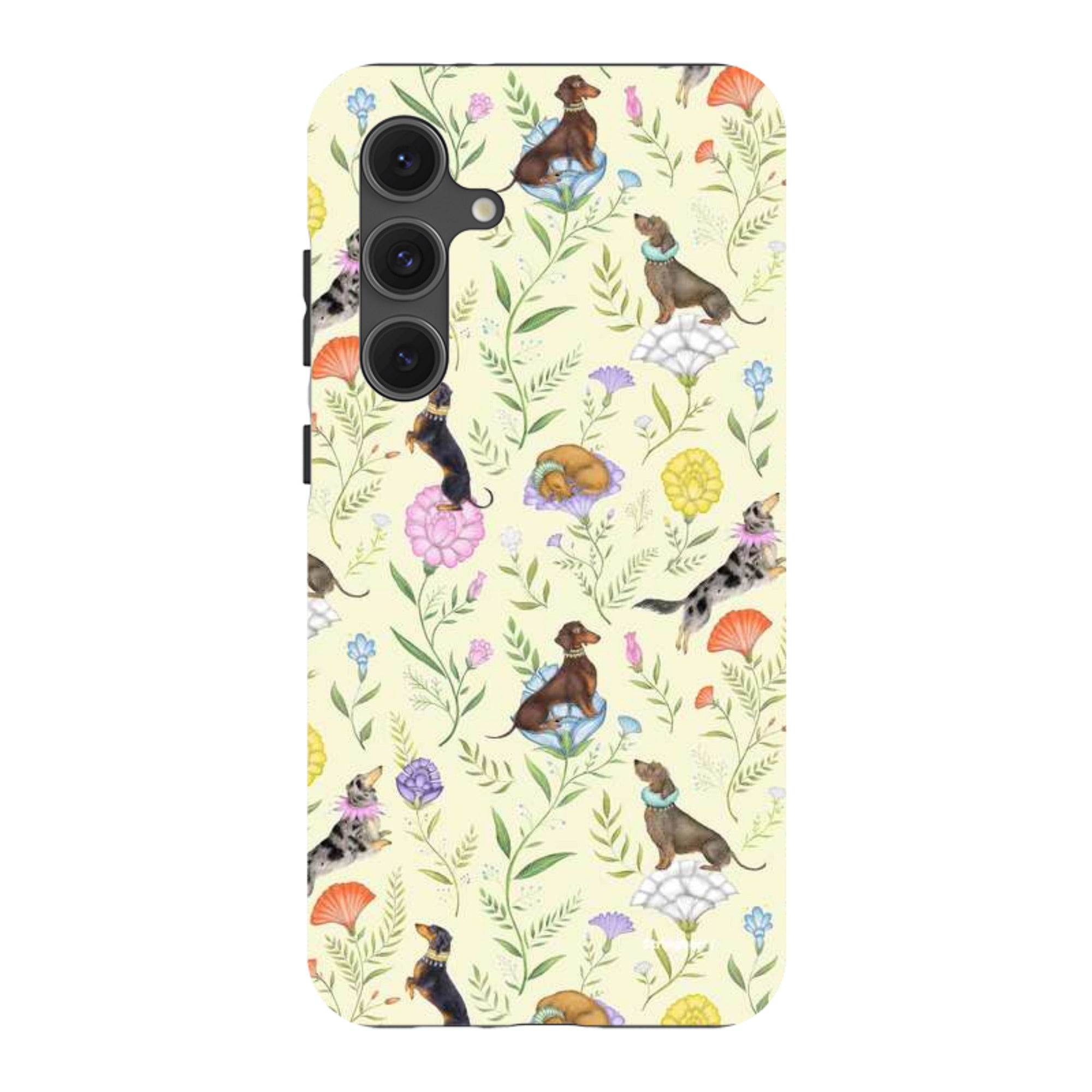 Samsung Tough Case - Doxy Day Afternoon Buttercream By Catherine Rowe