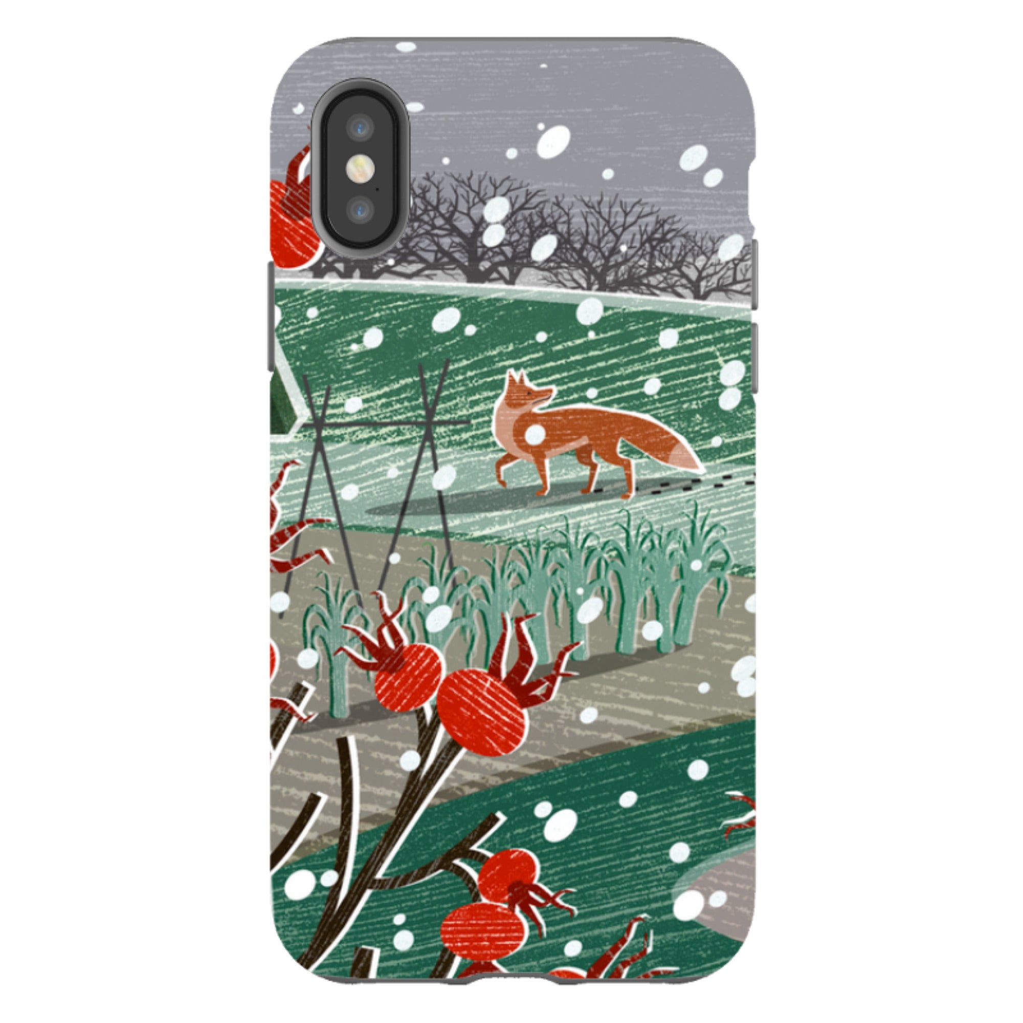 iPhone Tough Case - Night Fox 3 By Liane Payne
