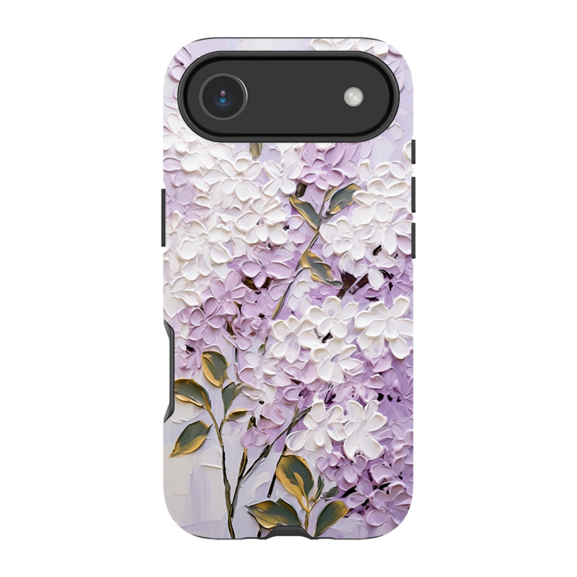 iPhone Tough Case - Purple Floral II