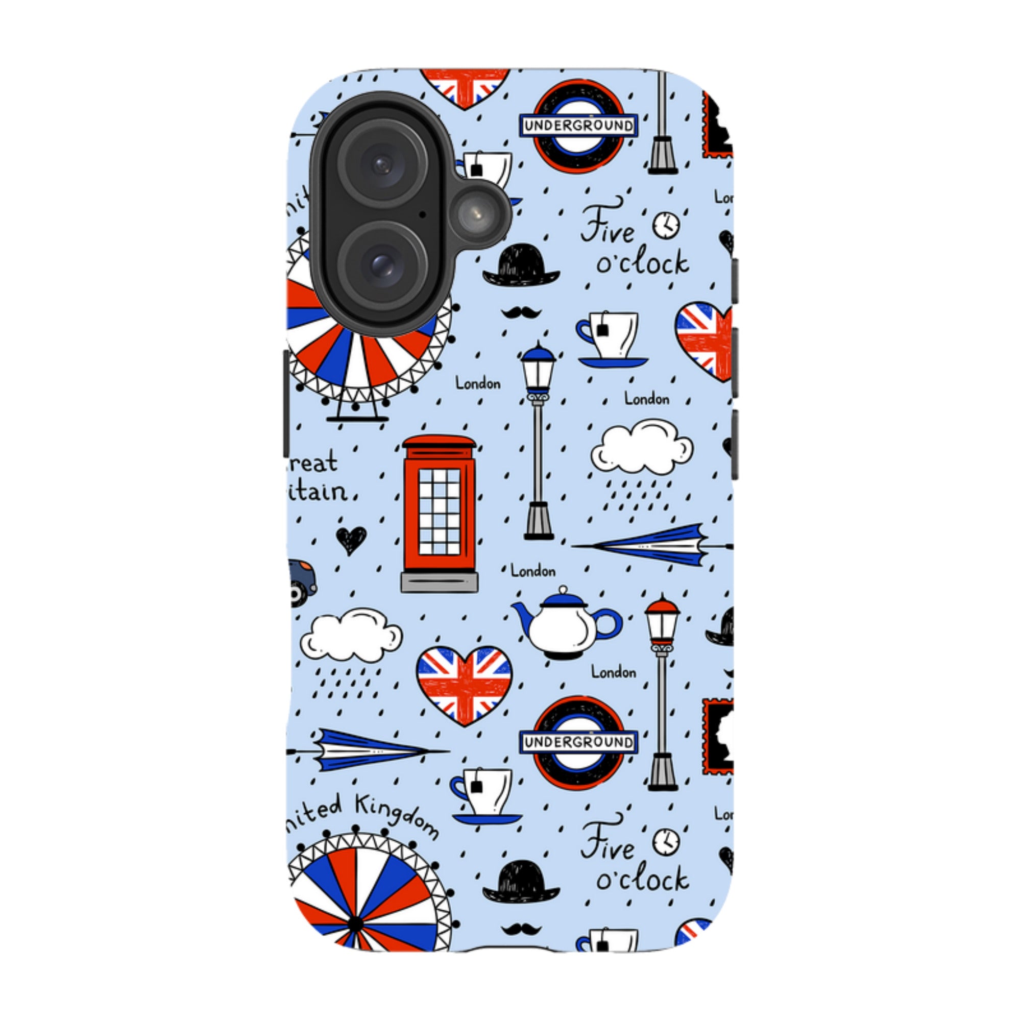 iPhone MagSafe Tough Case -  Blue London