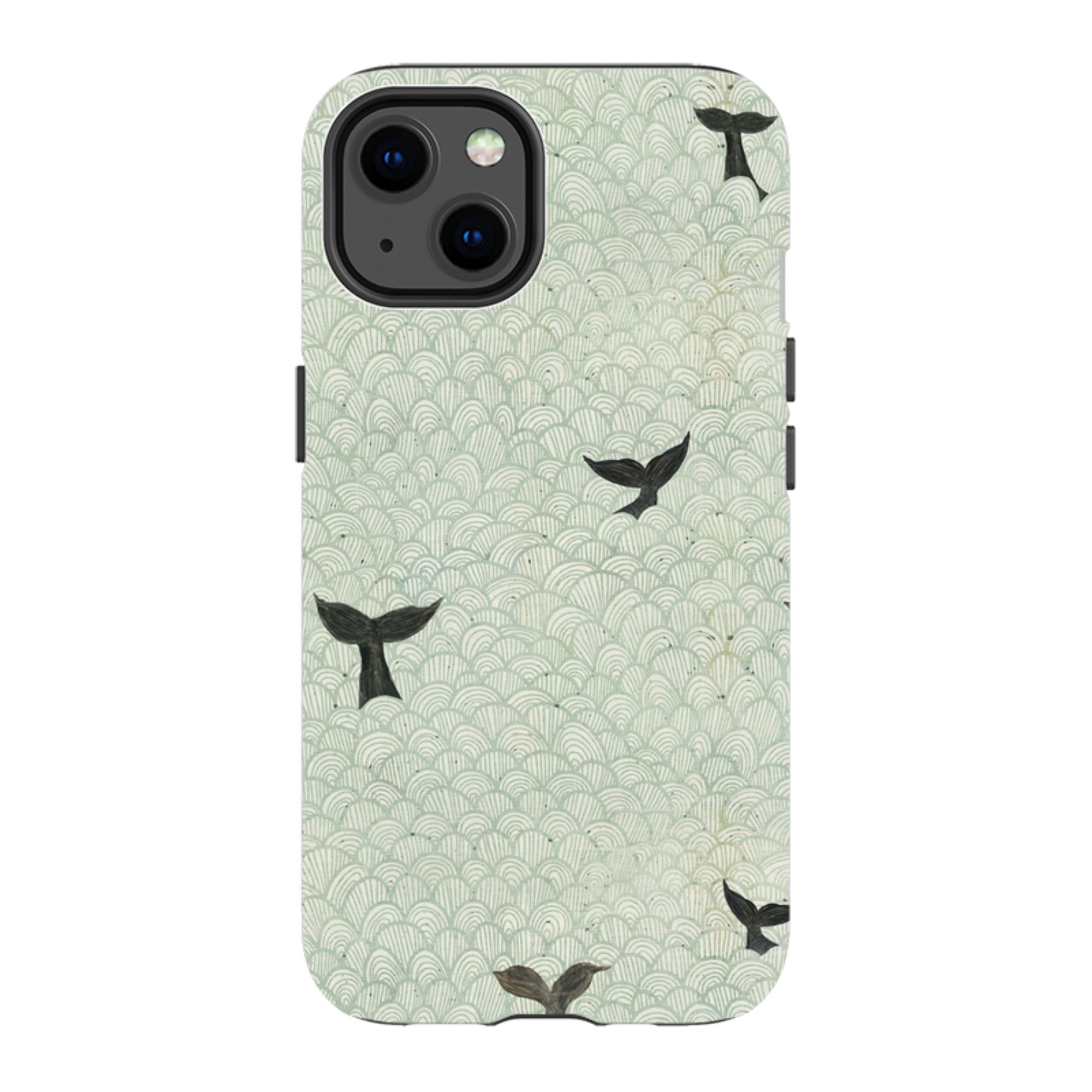 iPhone Tough Case - Whale Tails By Katherine Quinn