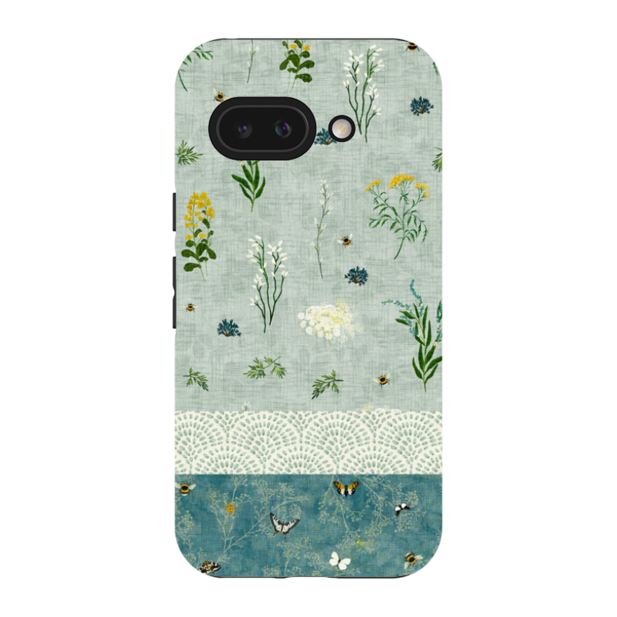 Google Tough Case - Song Bird Florals and Bees 2 By Katherine Quinn