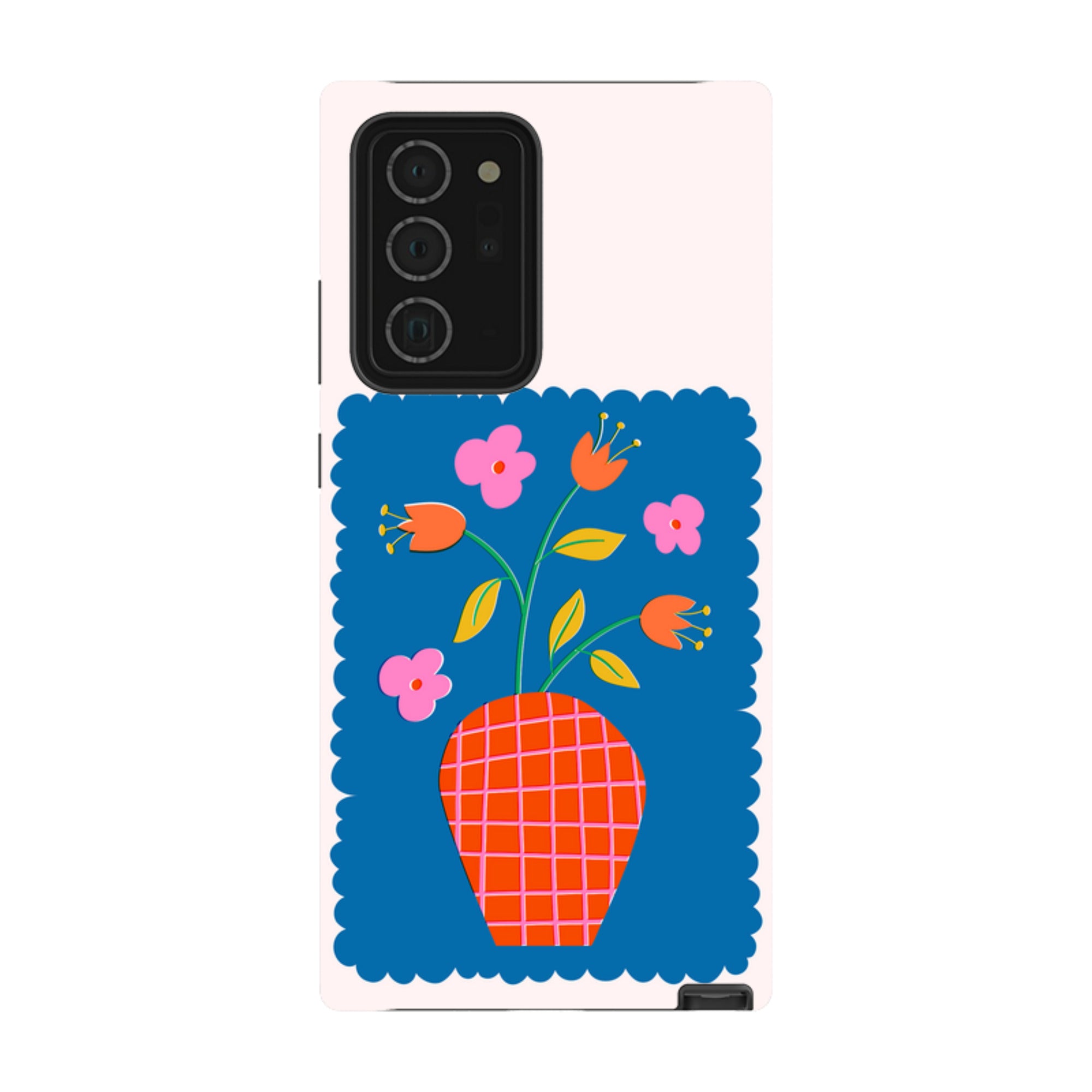 Samsung Tough Case - Floral Stamp