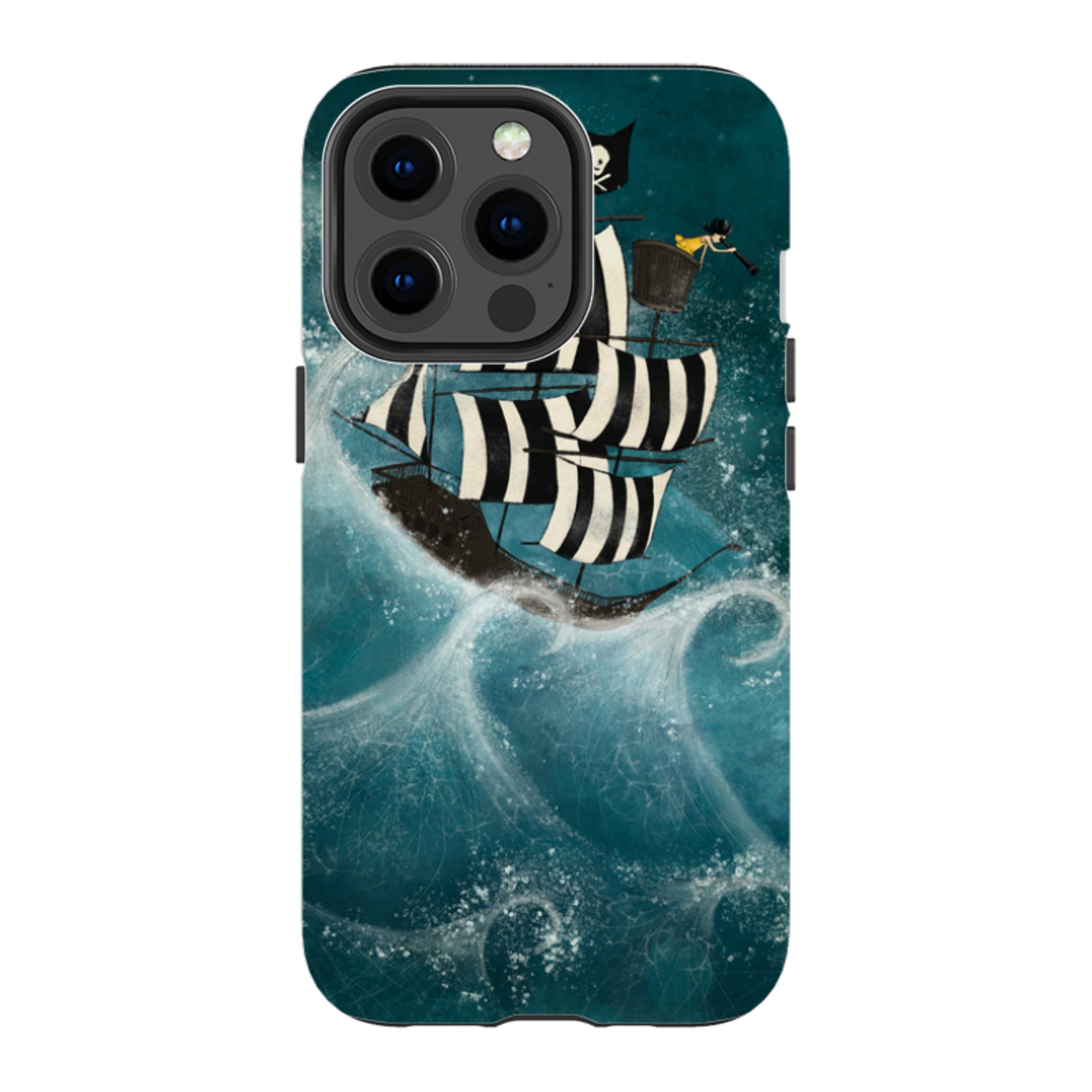iPhone Tough Case - Face The Storm By Maja Lindberg
