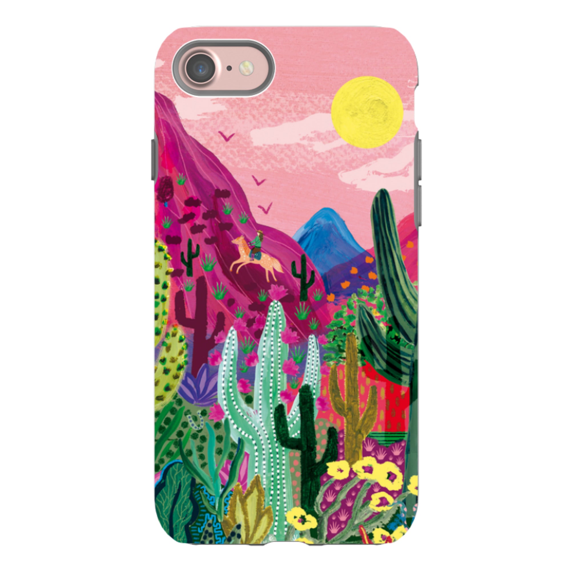 iPhone Tough Case - Desert Dreaming By Emma Frances Grant