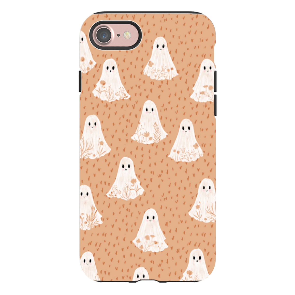 iPhone Tough Case - Floral Ghosts - Cider Clay By Katherine Quinn