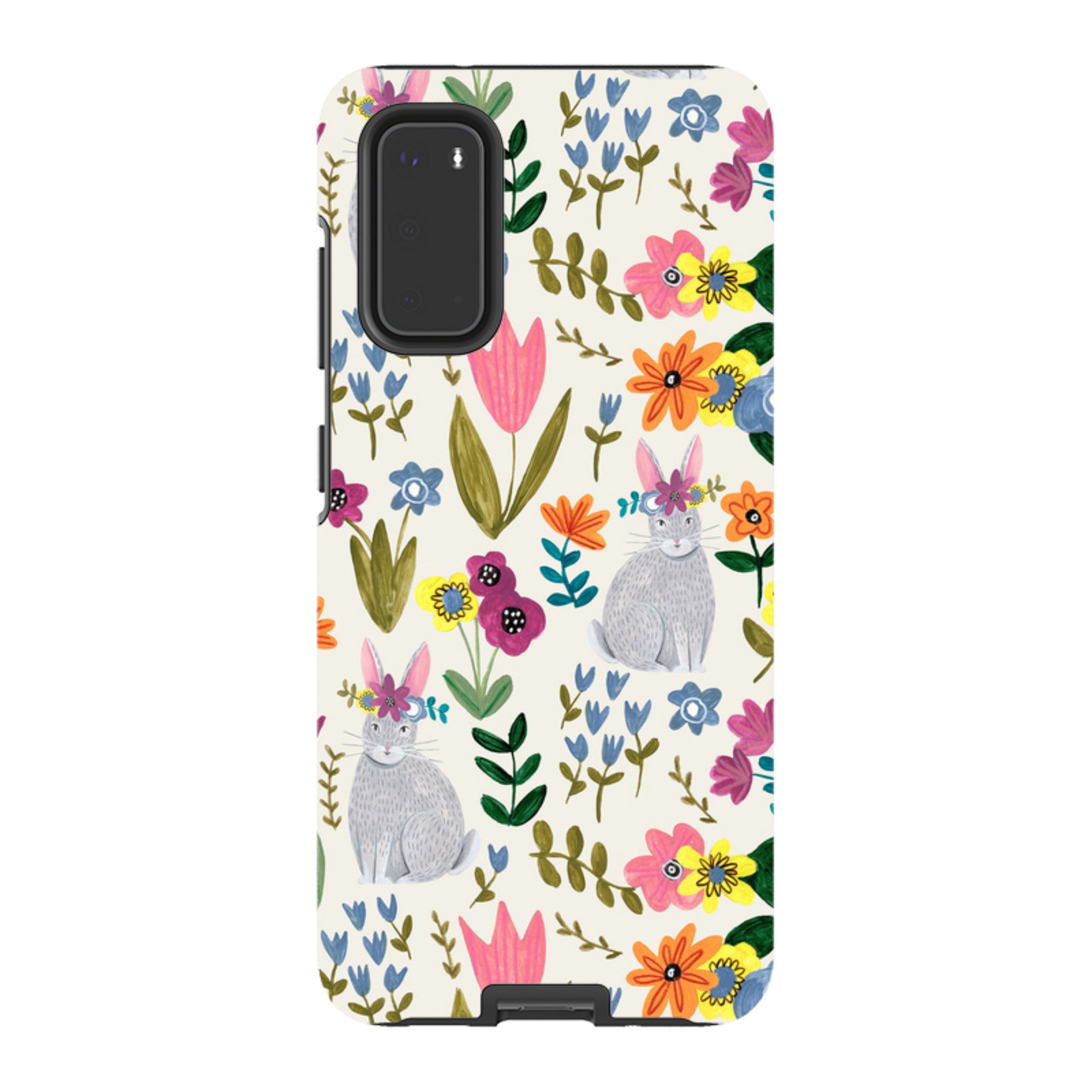 Samsung Tough Case - Rabbit Floral By Caroline Bonne Muller