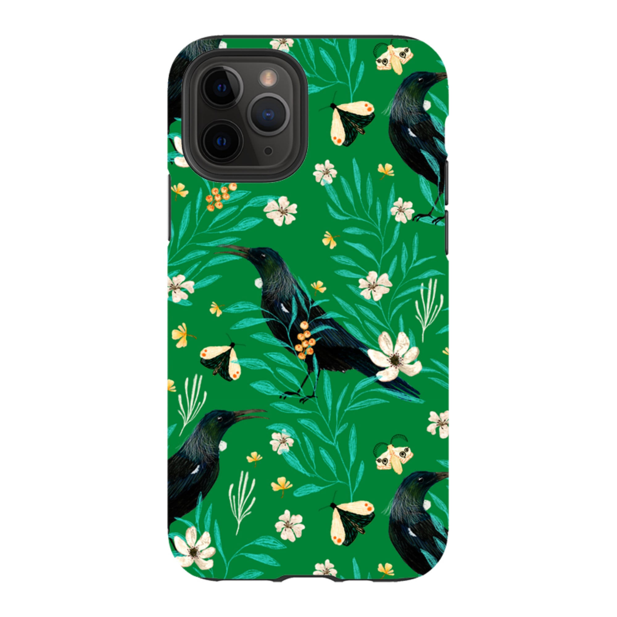iPhone Tough Case - Tui Green By Katherine Quinn