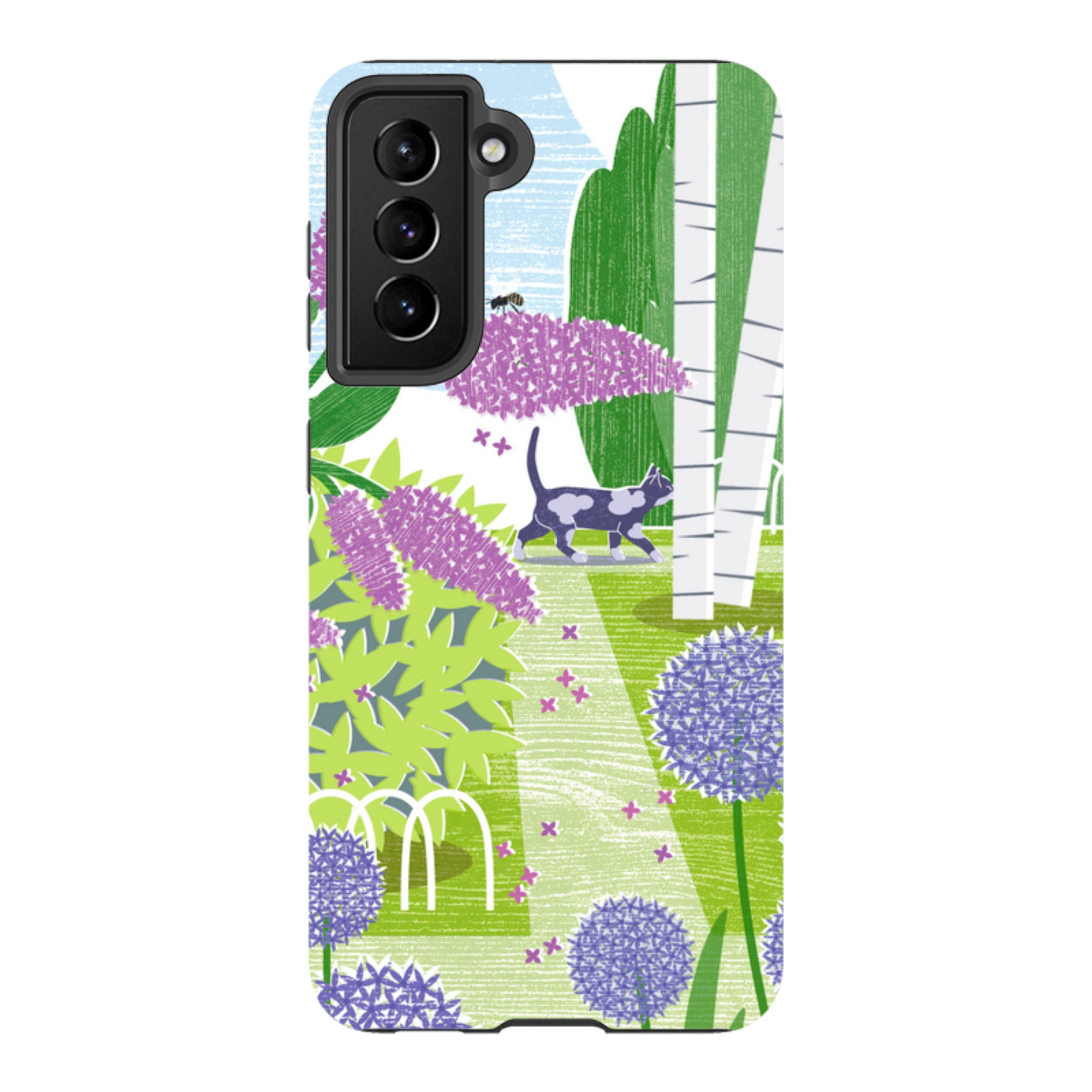 Samsung Tough Case - Lilac And Alliums By Liane Payne