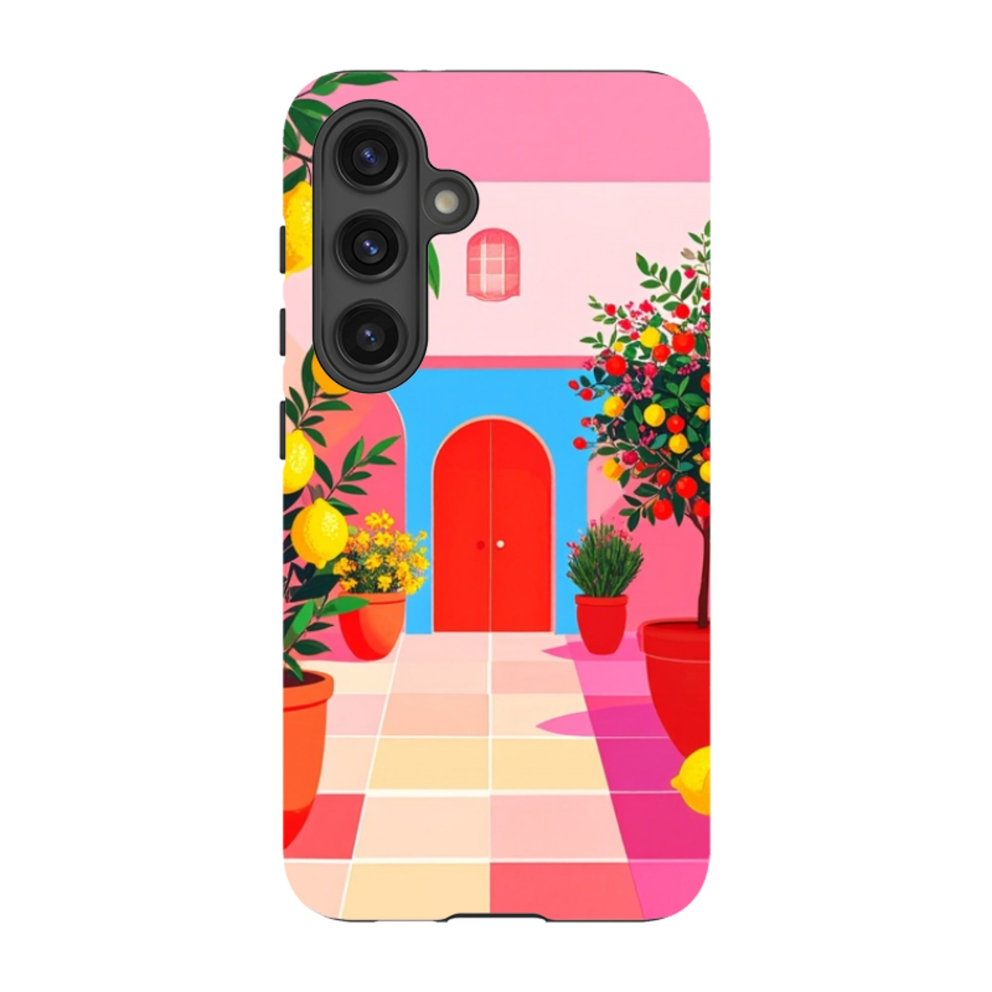Samsung Tough Case - Red Garden